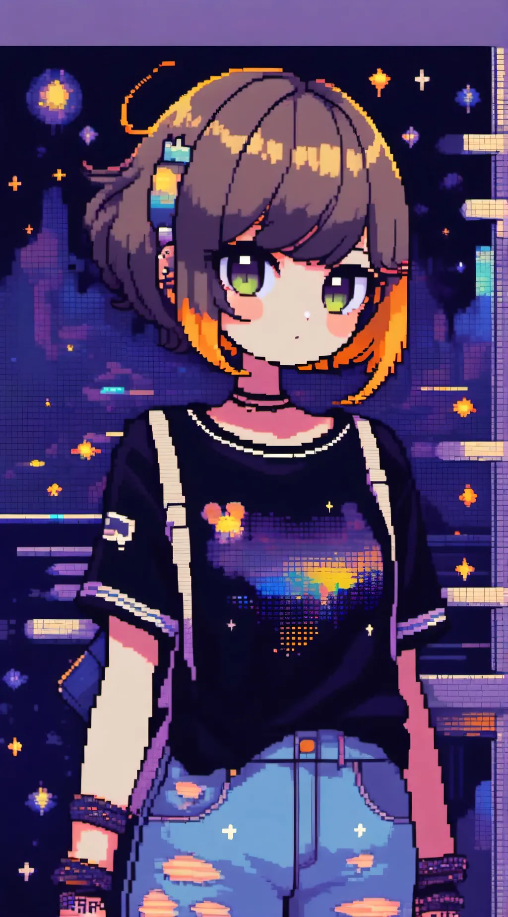 ai character: Aria background