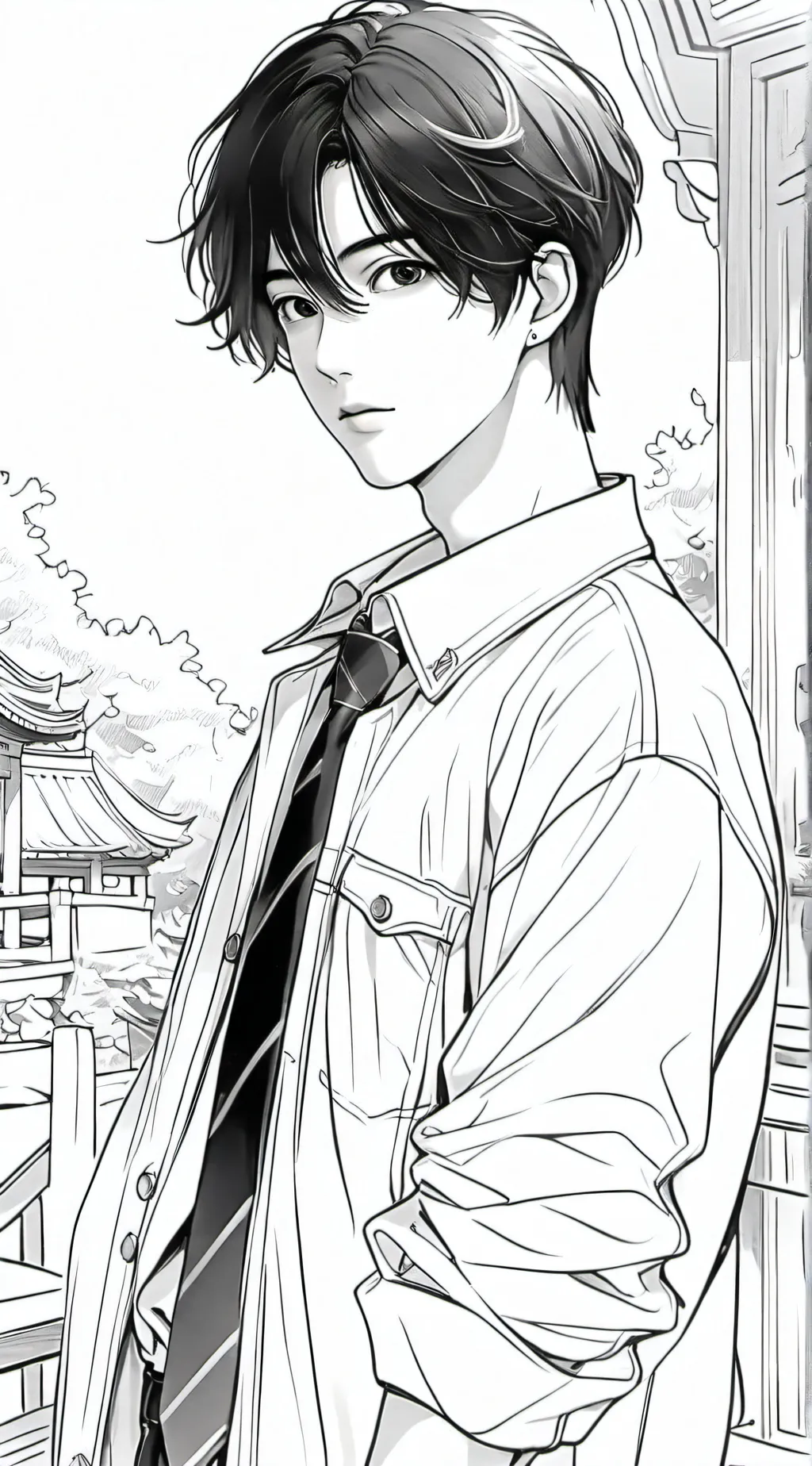 ai character: han jisung background