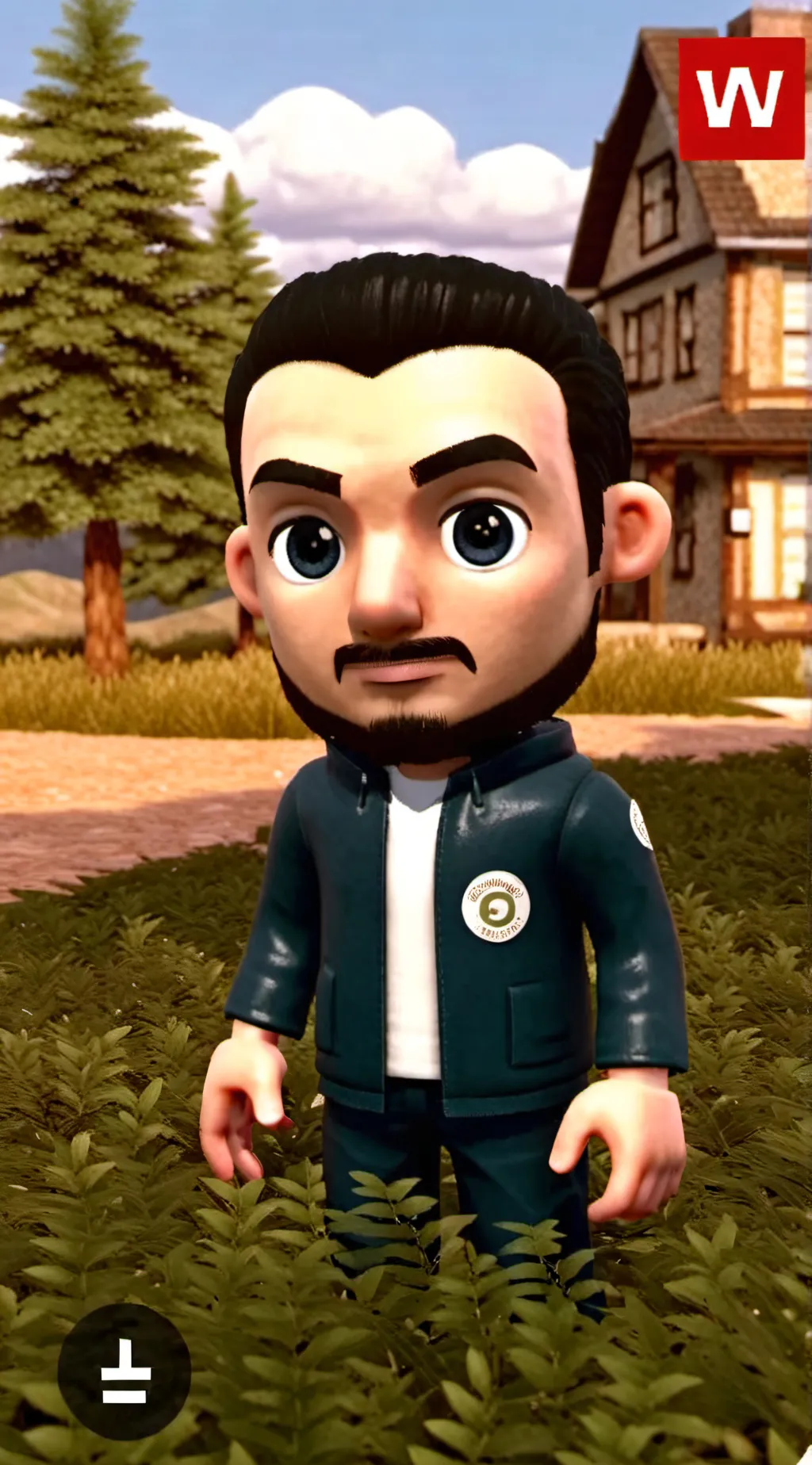 ai character: Luke Anderson background