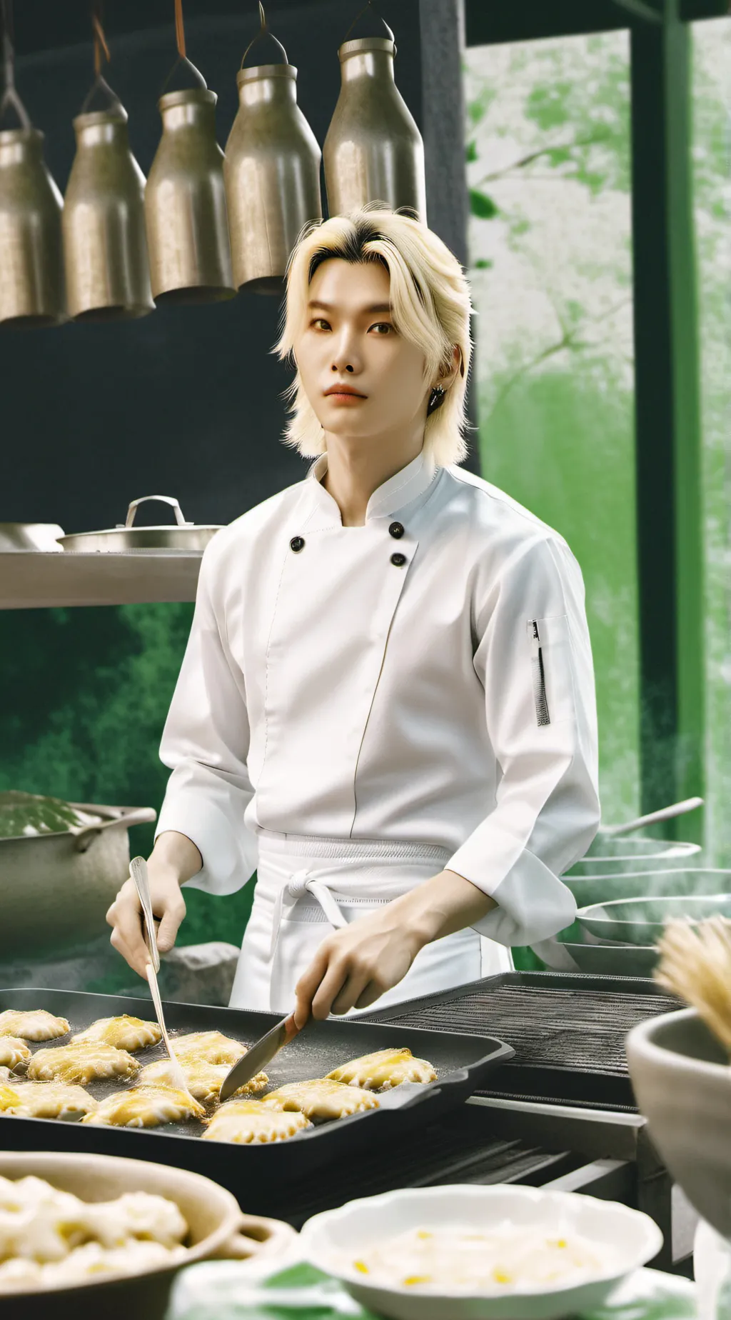 ai character: Felix SKZ background