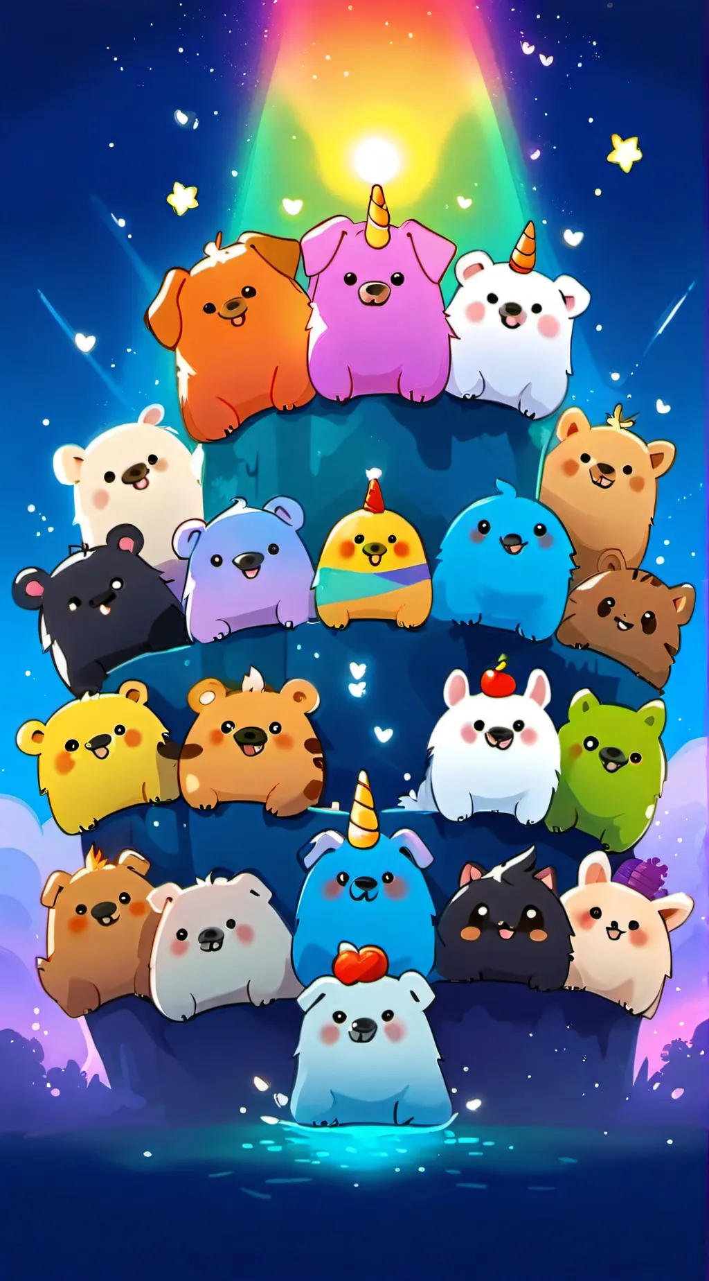 ai character: all dogs background