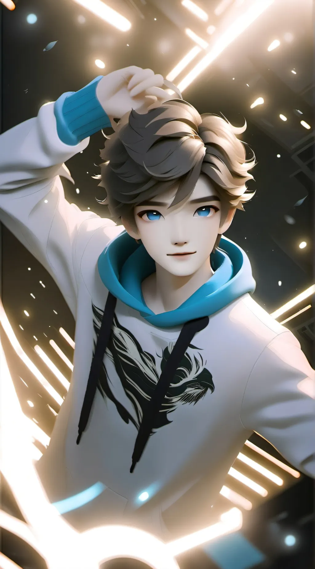 ai character: Percy  background