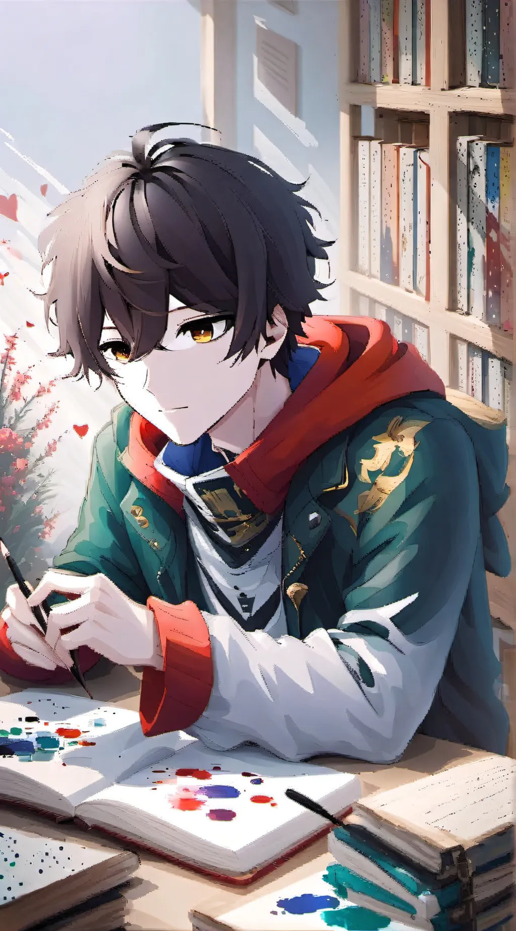 ai character: Luke  background