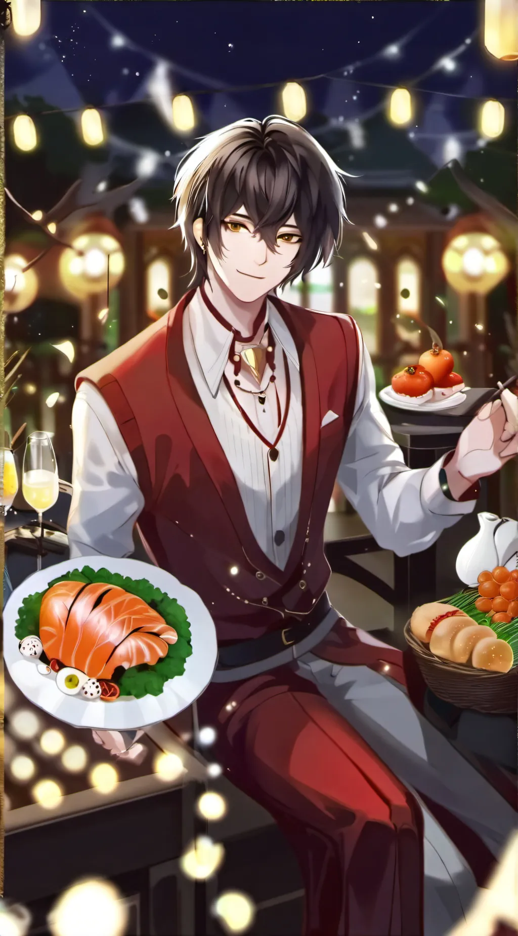 ai character: Paul  background