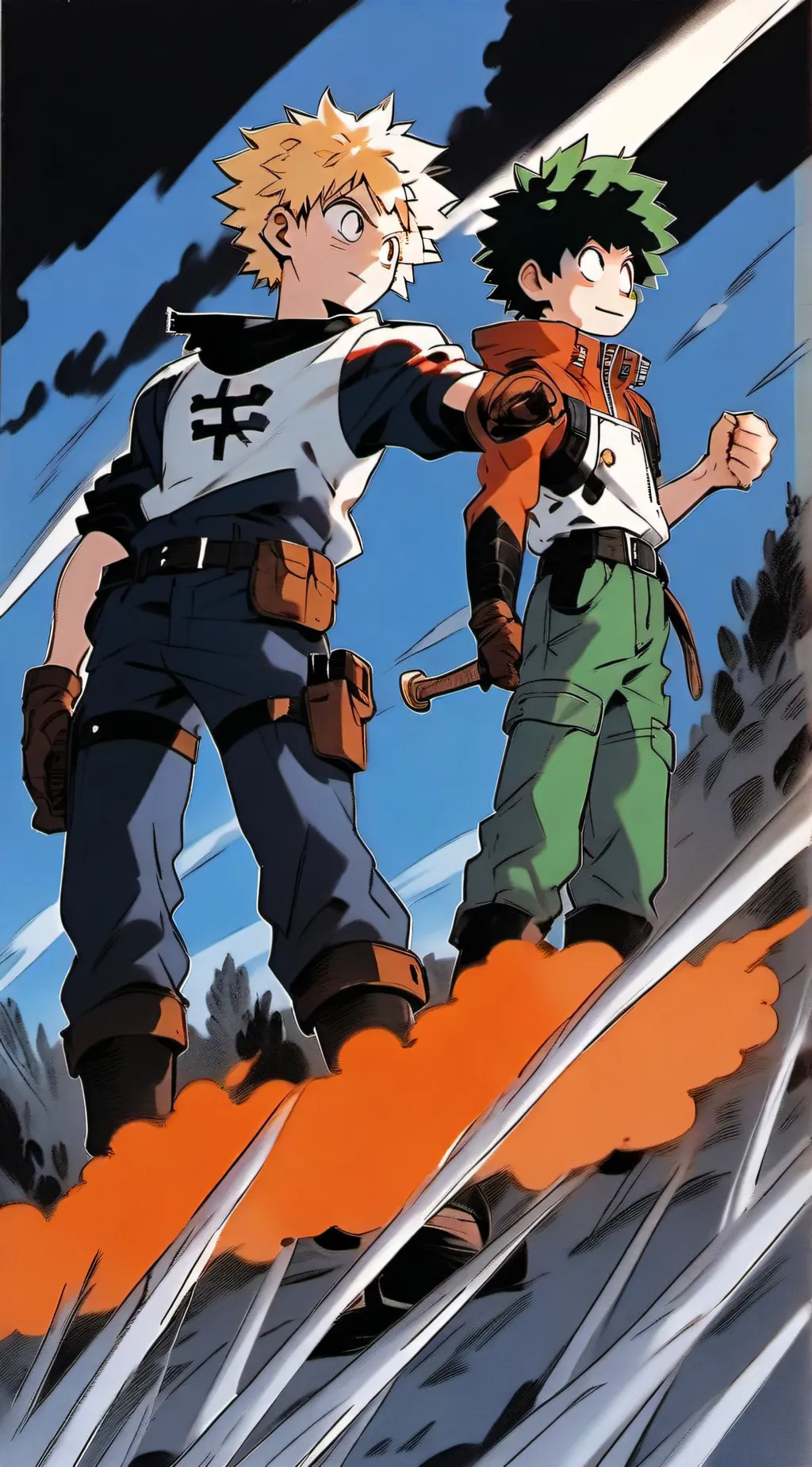 ai character: Mha class 1-A only background