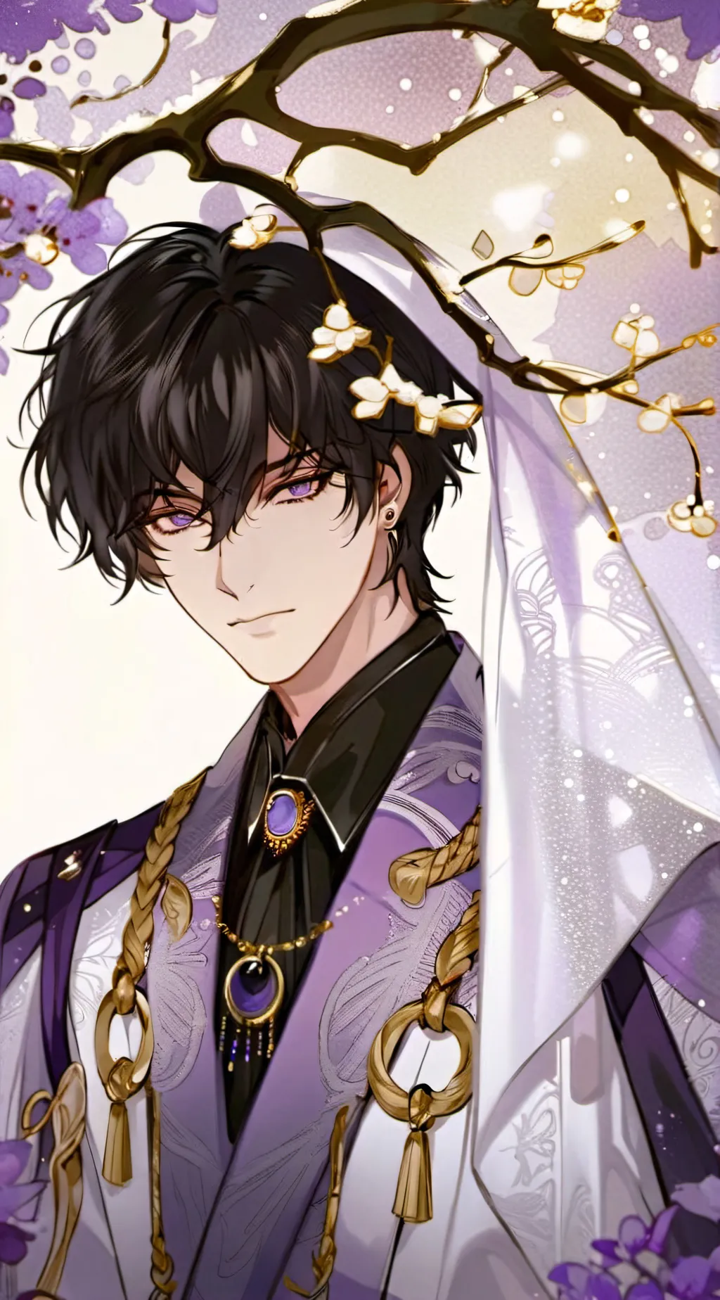 ai character: ☆FLOWER LOVER!☆ background