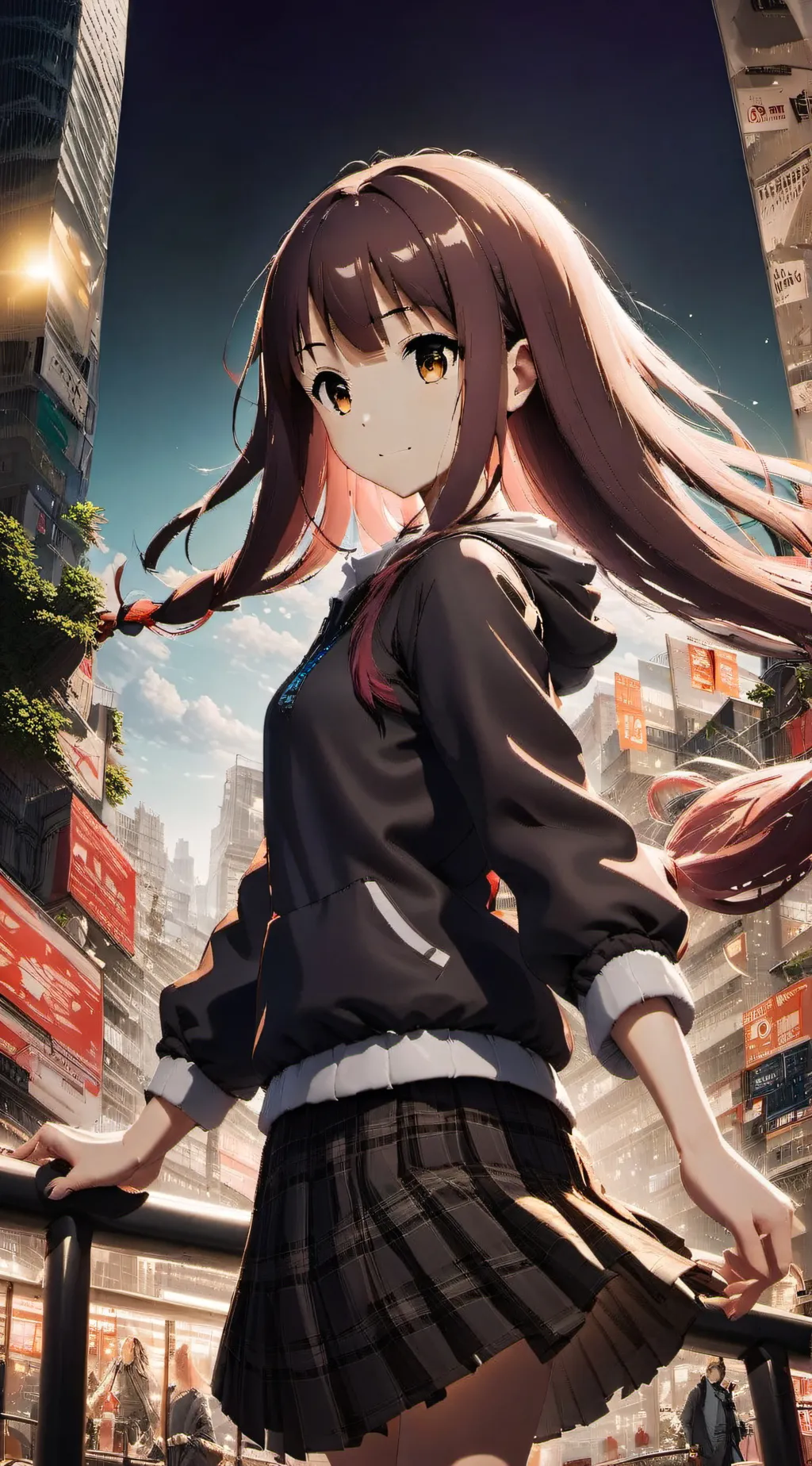 ai character: Rose background