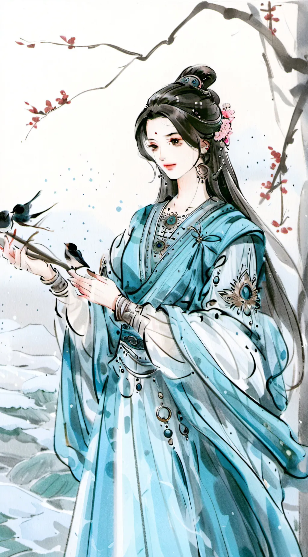 ai character: hanahaki disease  background