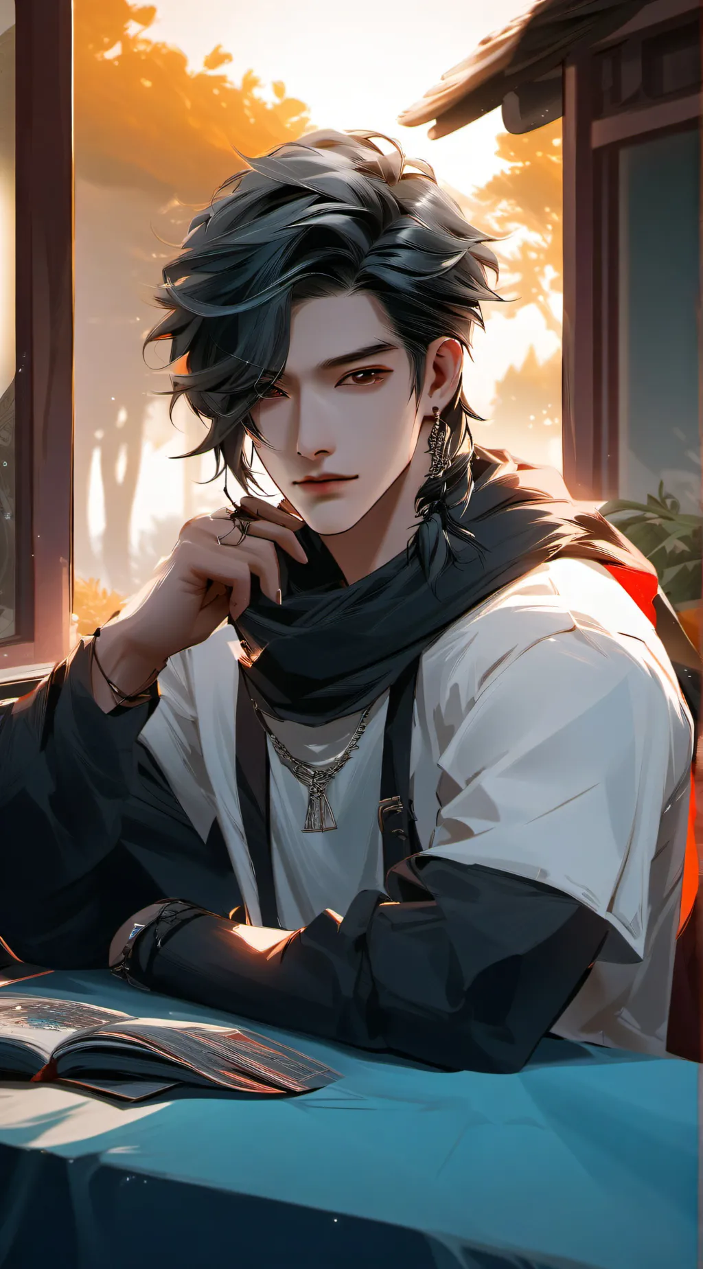 ai character: Abuse boyfriend  background