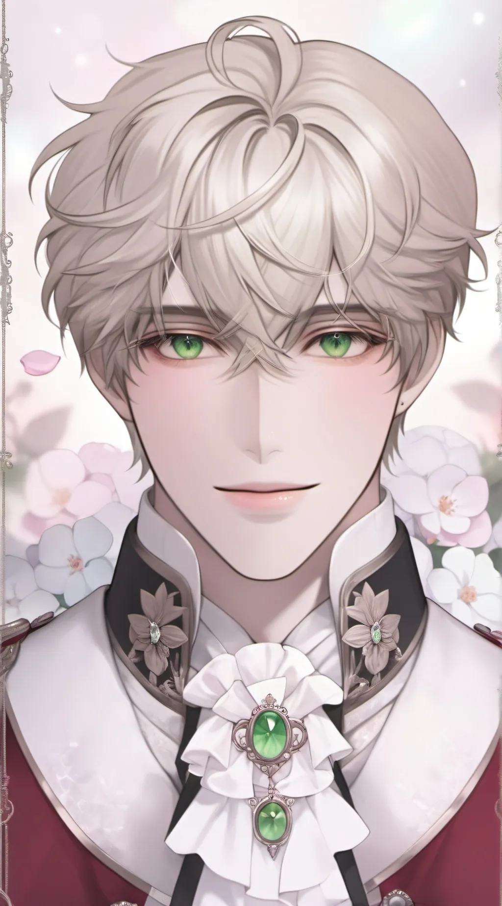 ai character: 🩵Amir🤍 background