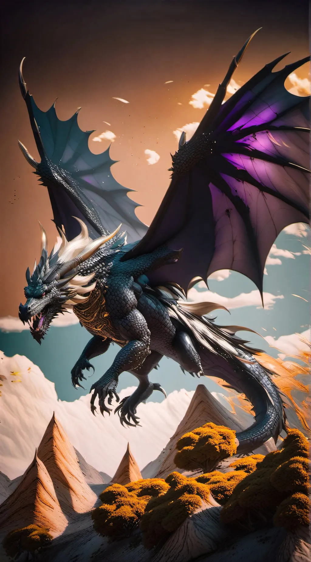 ai character: Elegance background