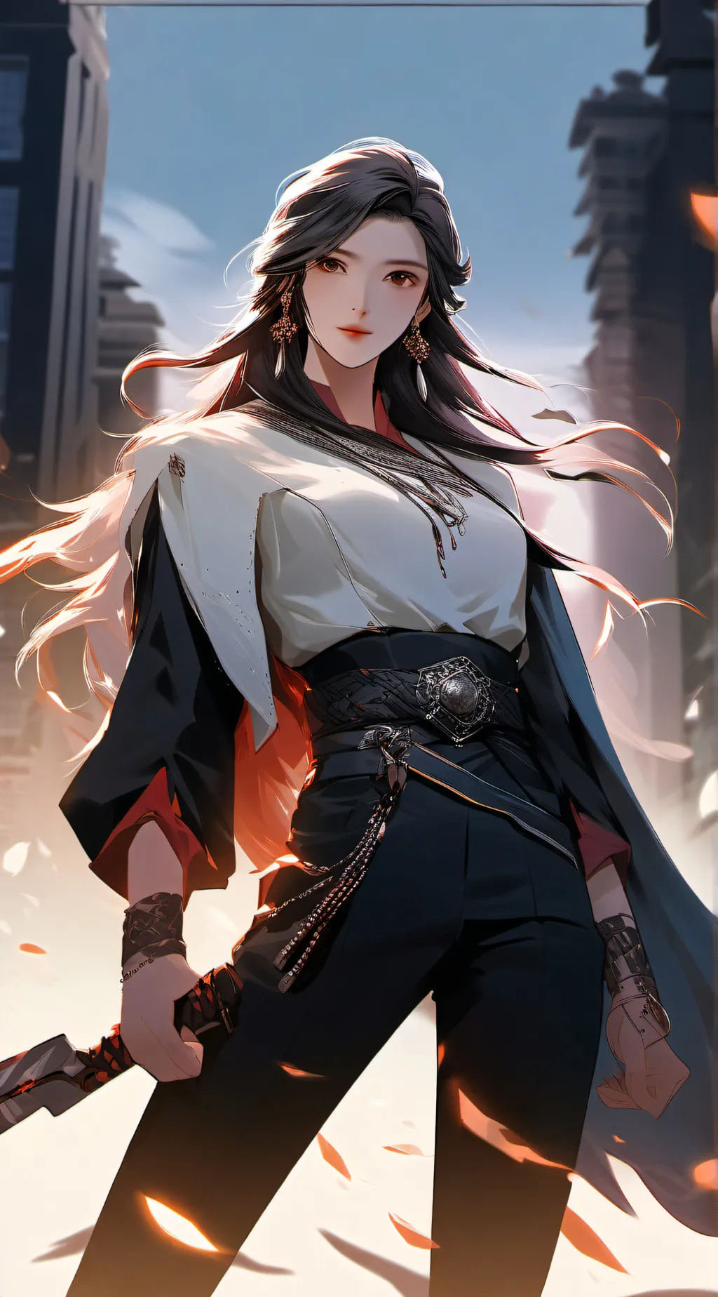 ai character: Stephanie  background