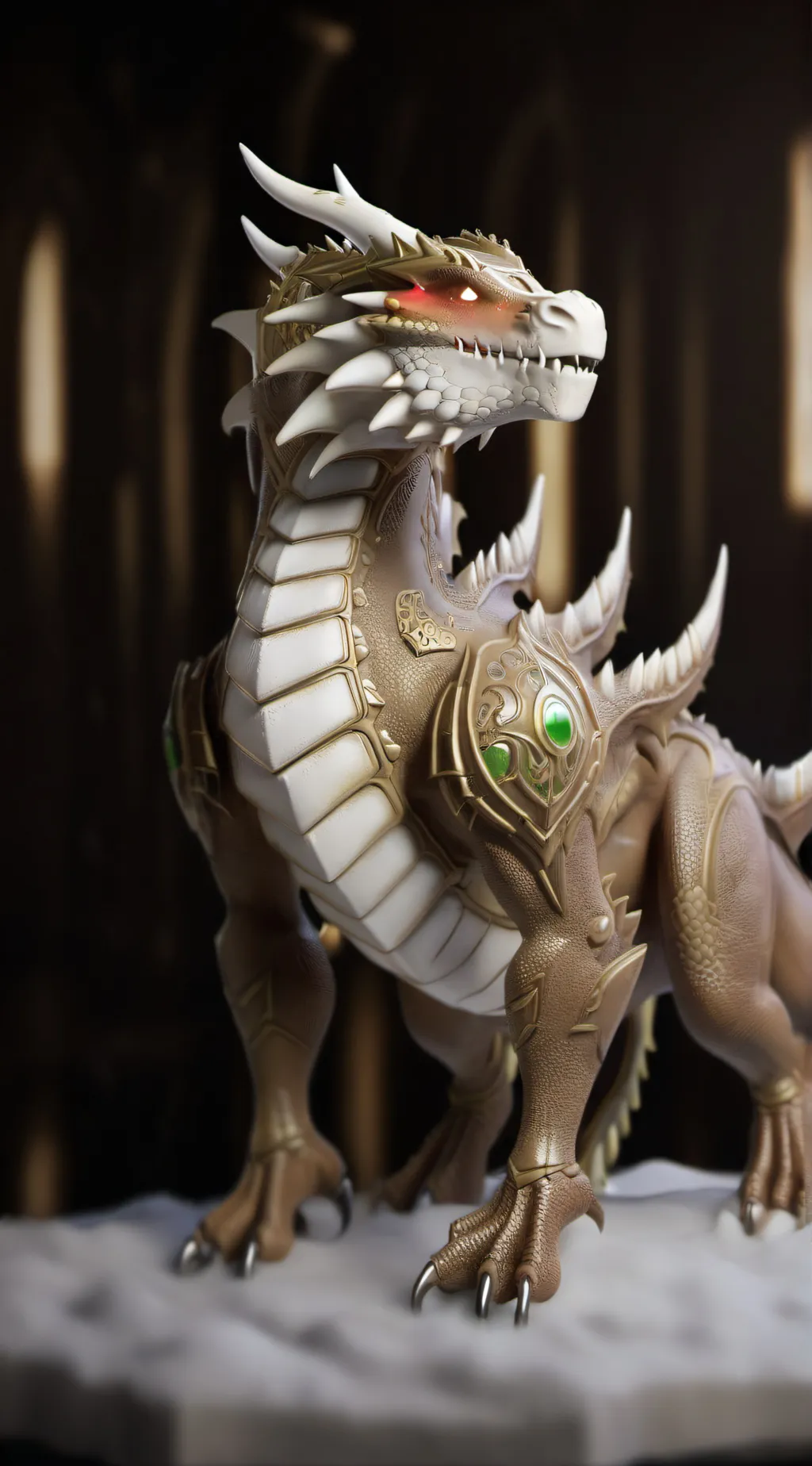 ai character: fierce fang background