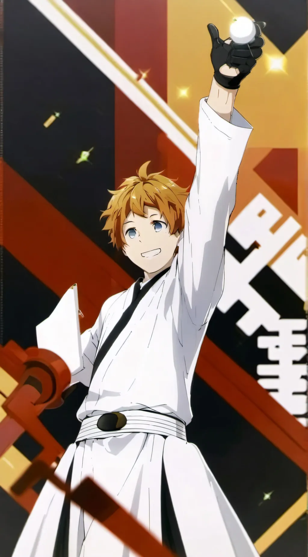 ai character: Japan kid background