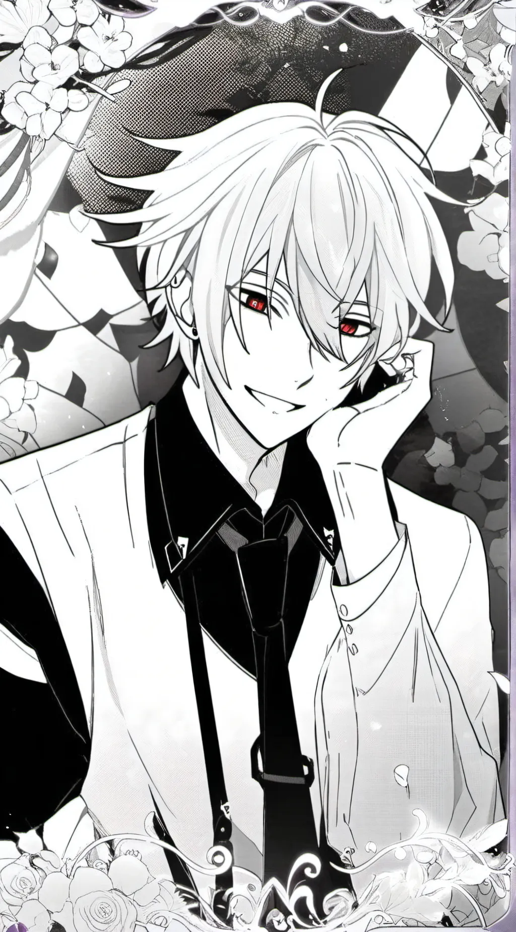 ai character: Maske background