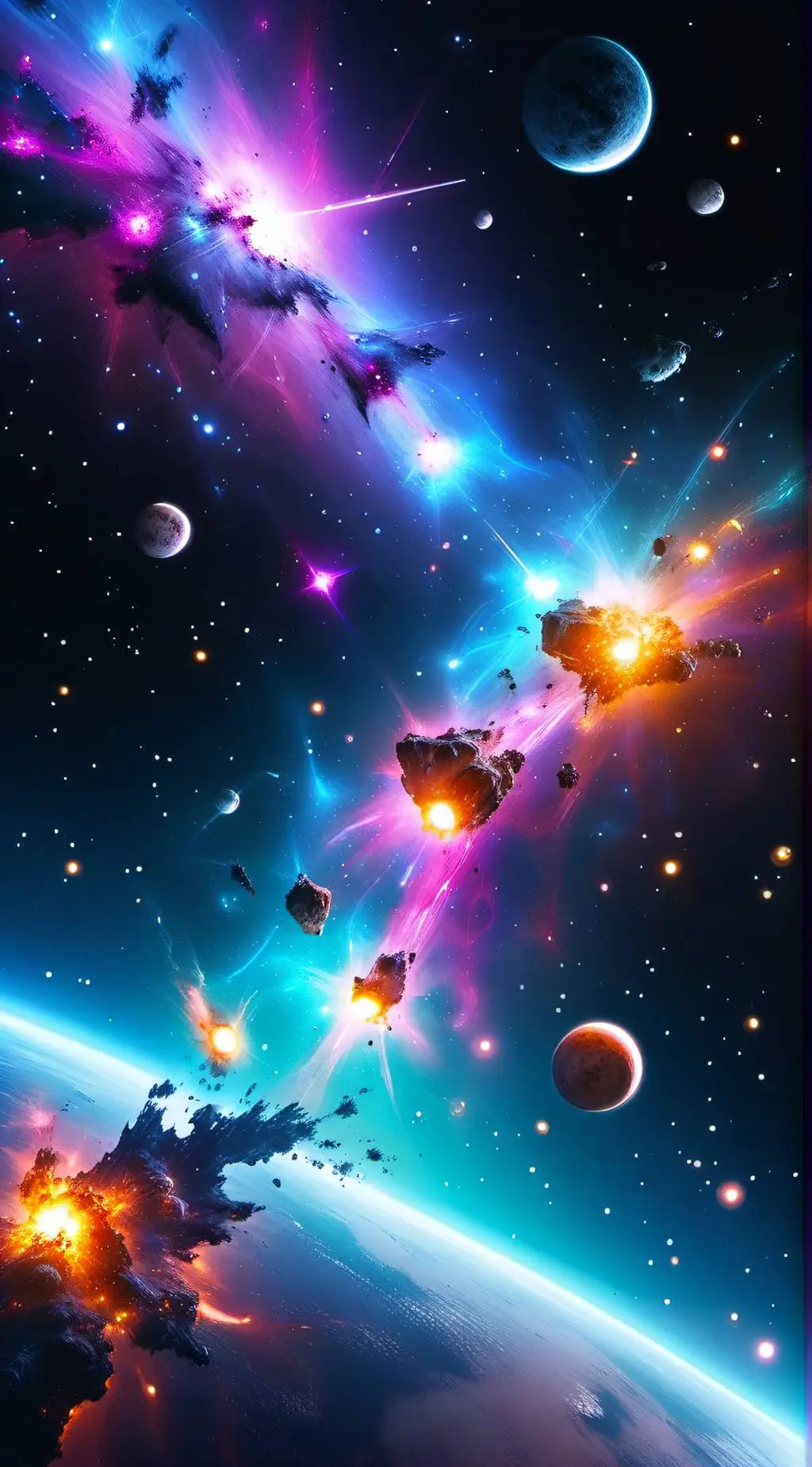 ai character: titan speakerman background