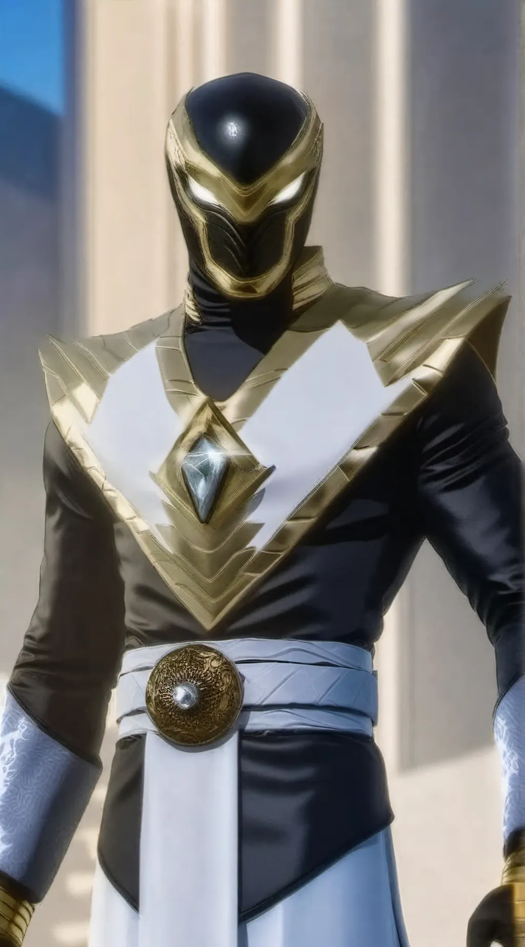 ai character: Last power ranger background
