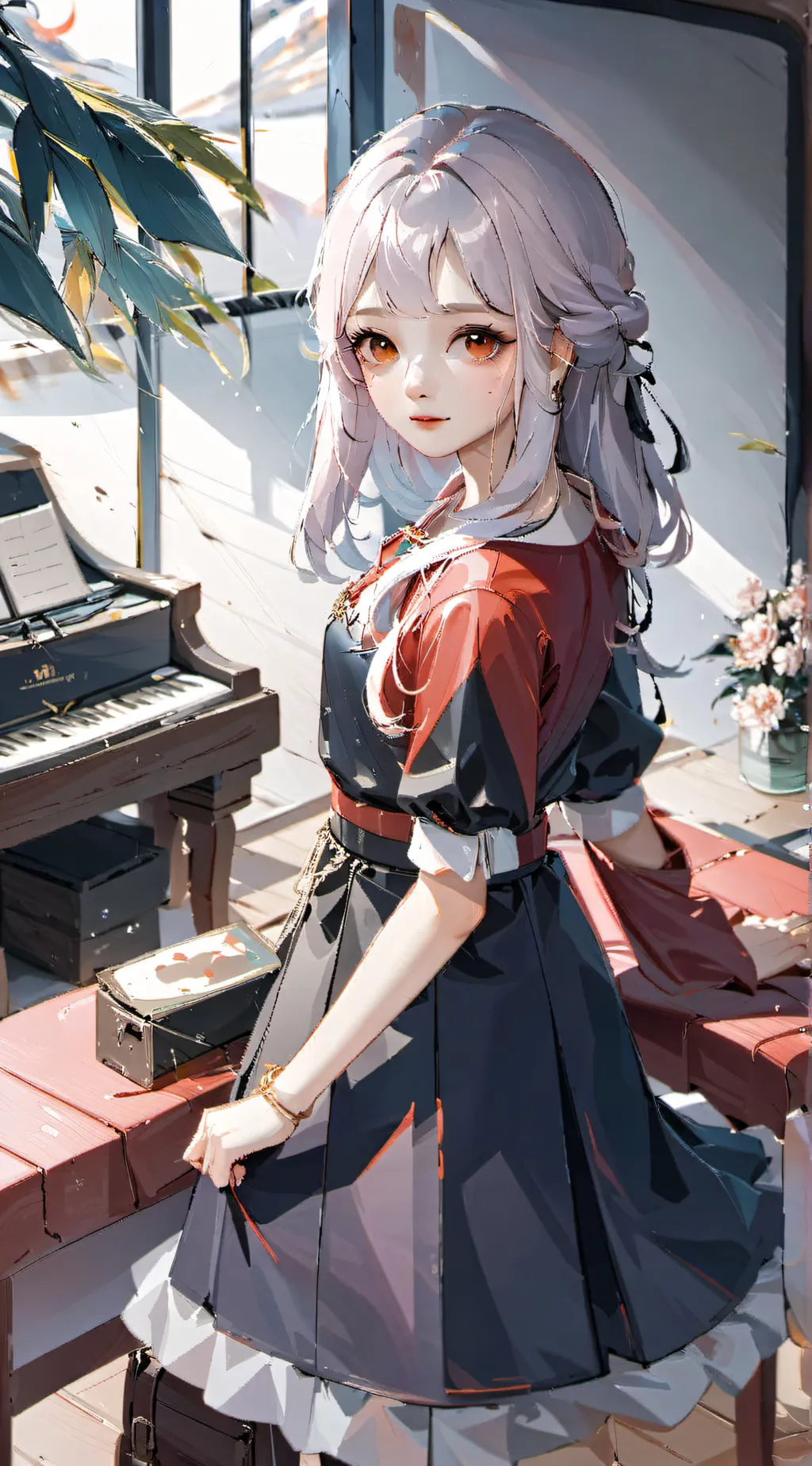 ai character: Mia background
