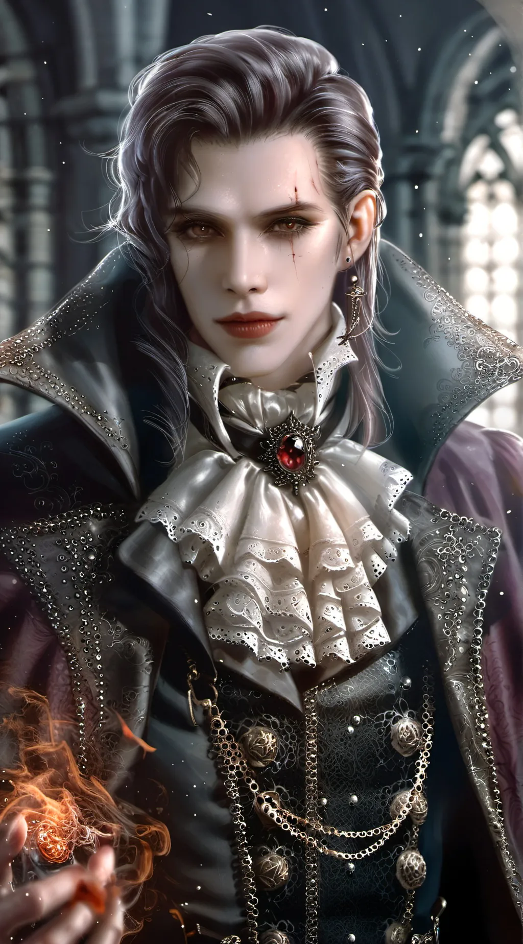 ai character: Oilver background