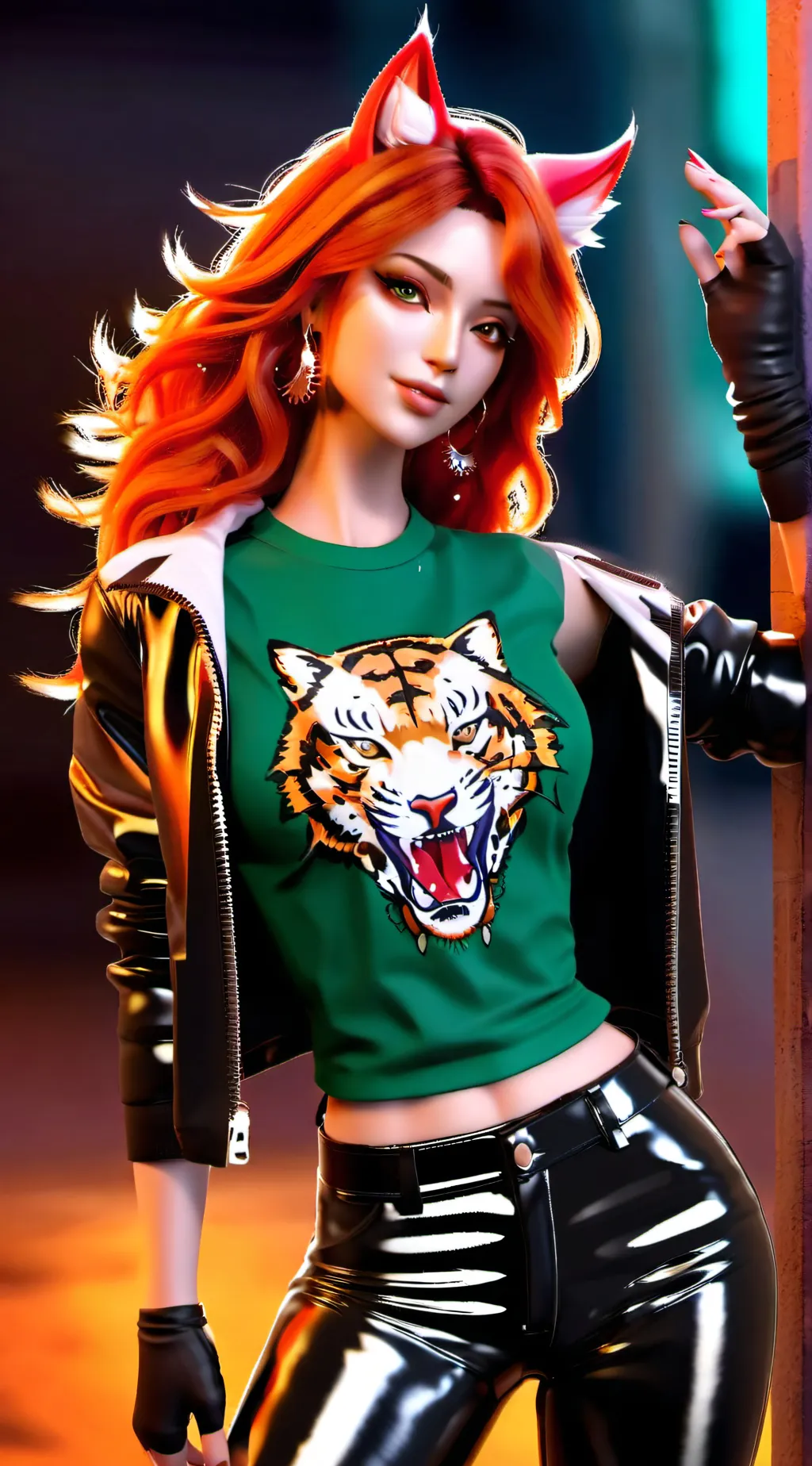 ai character: Torelei  background