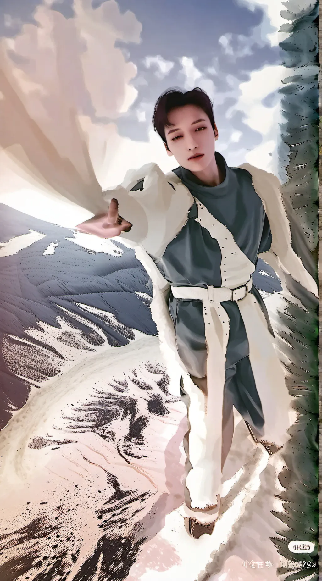 ai character: Skz (pool) background