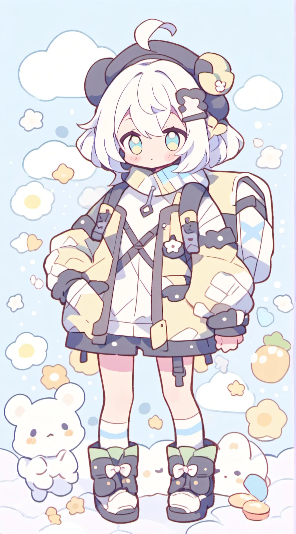 ai character: Aoi background