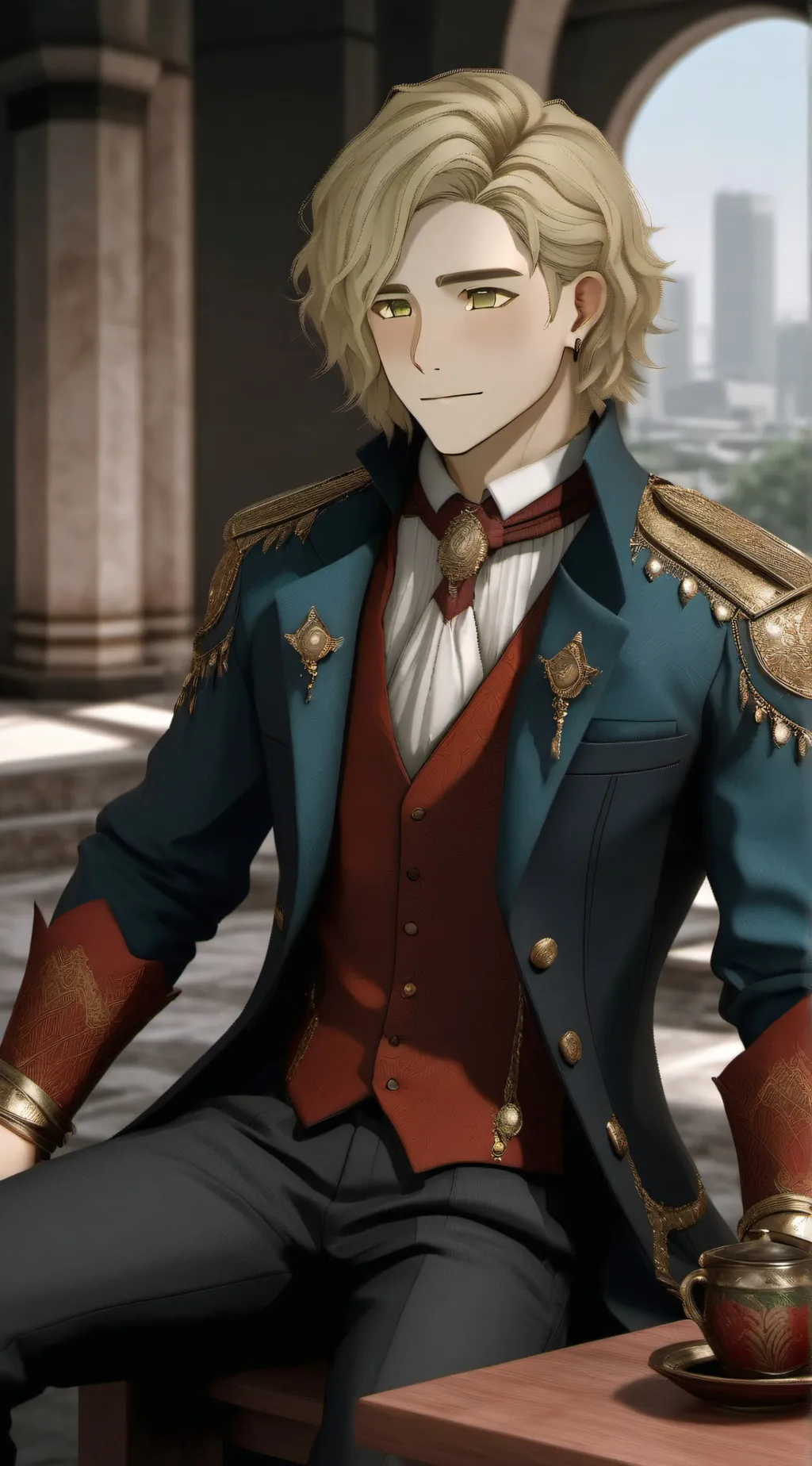 ai character: Lloyd Montgomery g background