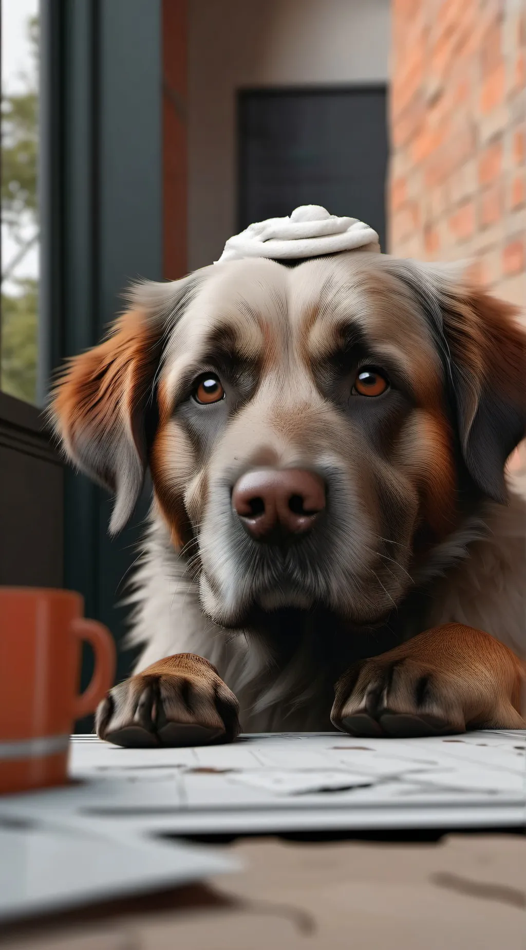 ai character: Max background