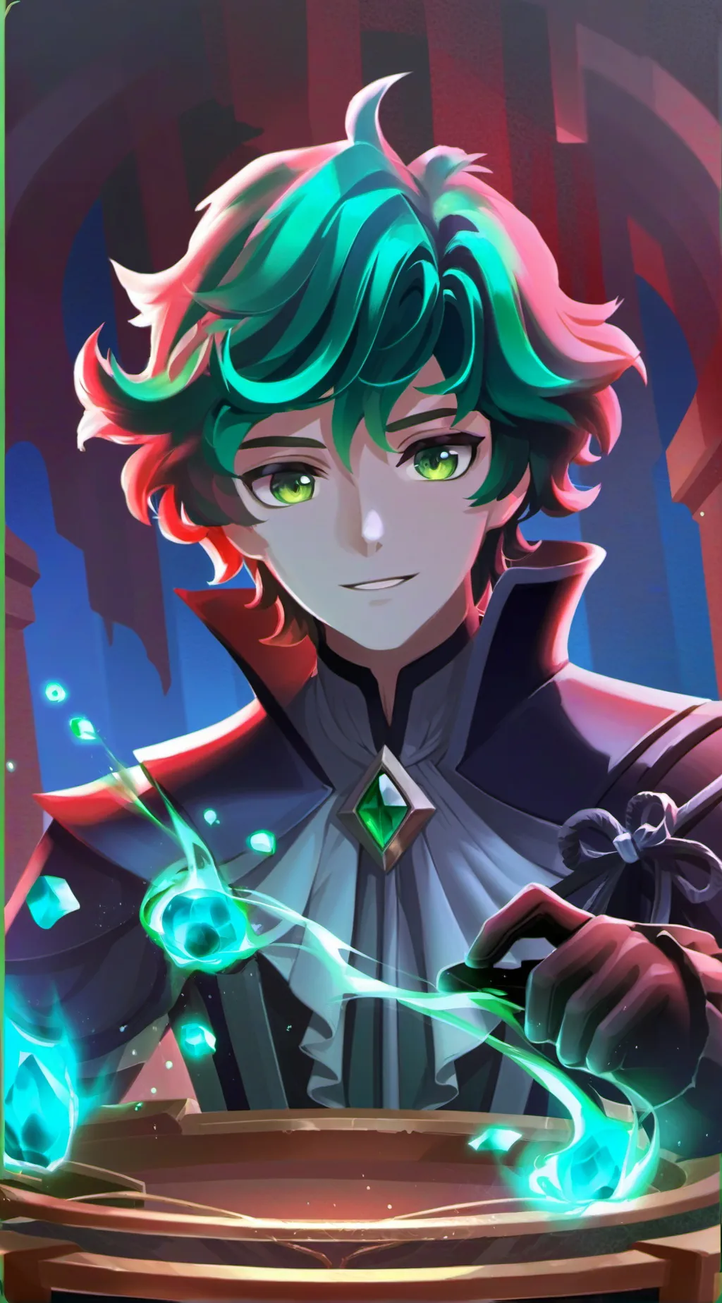 ai character: sphyco gyat background