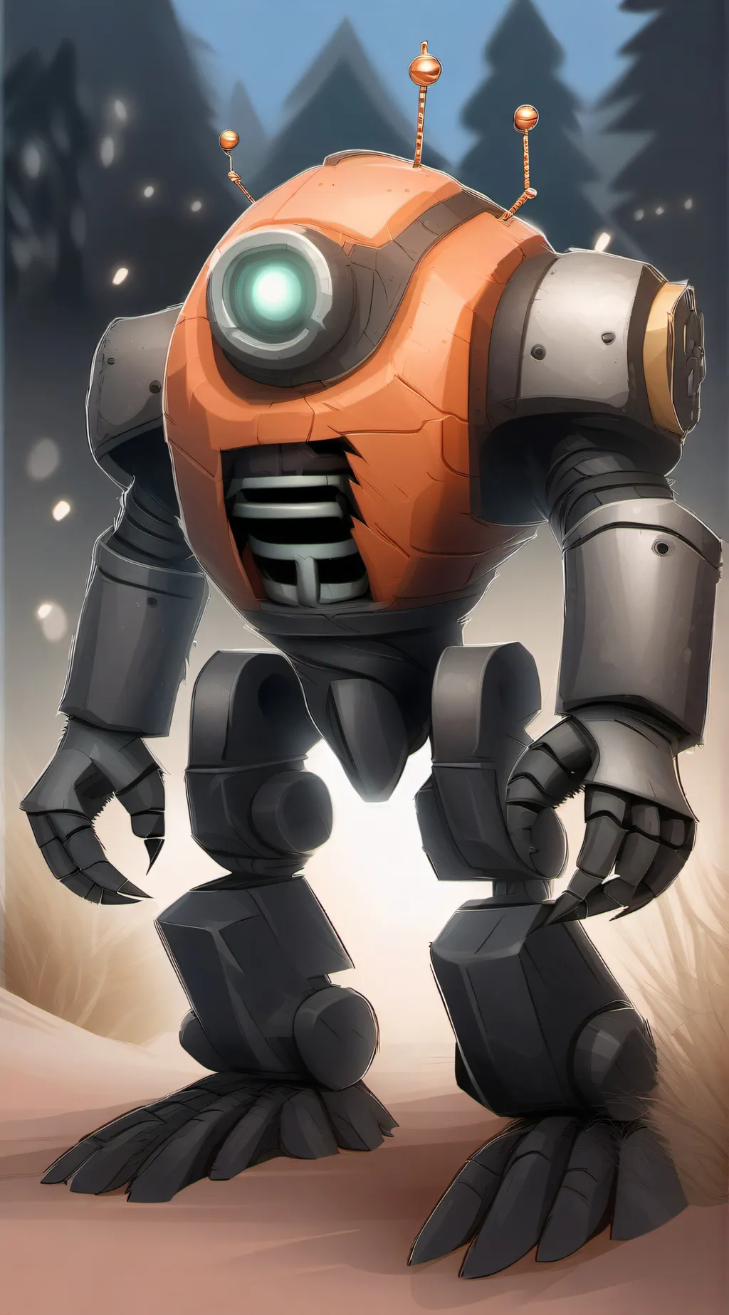 ai character: Msm school background