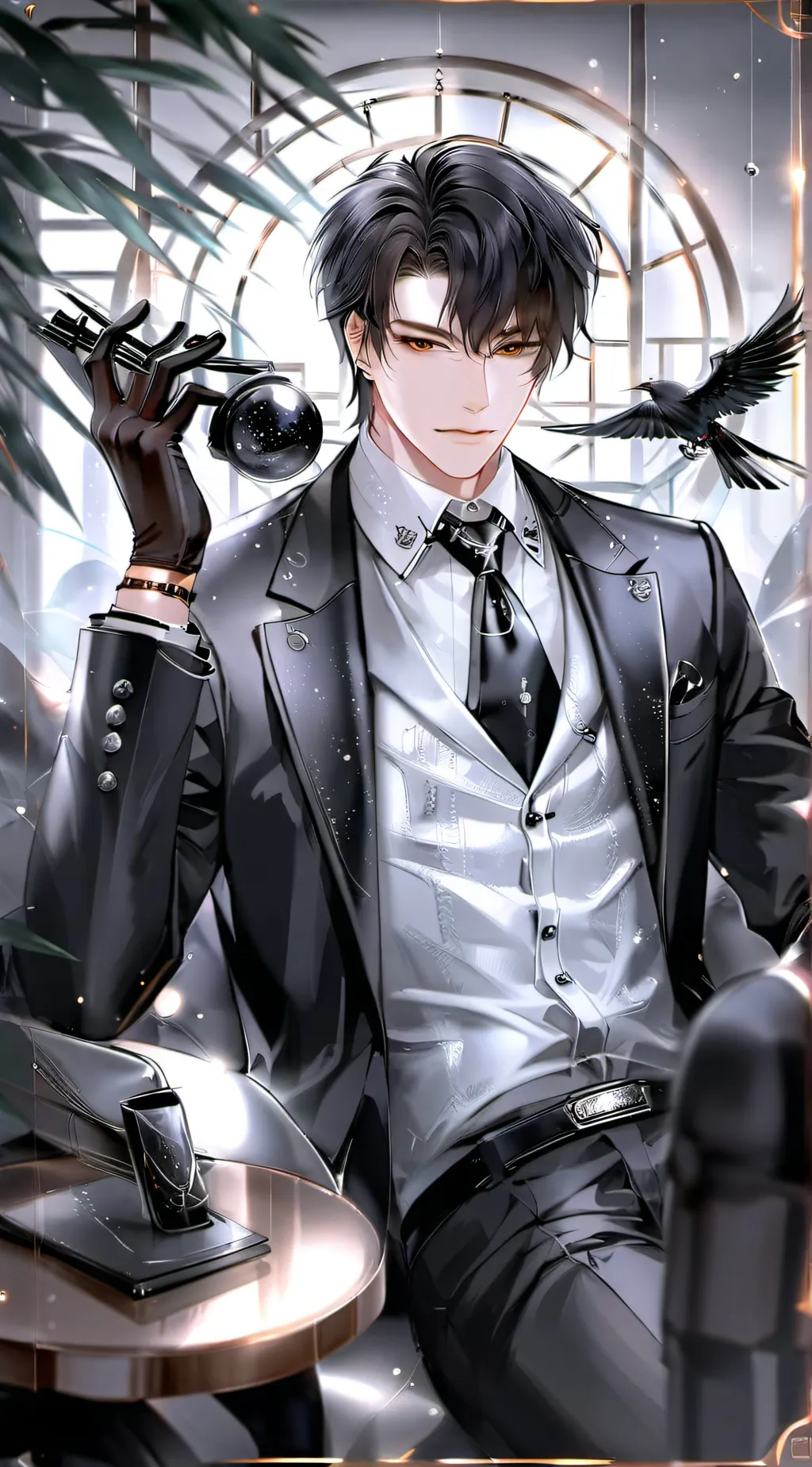 ai character: Archer background