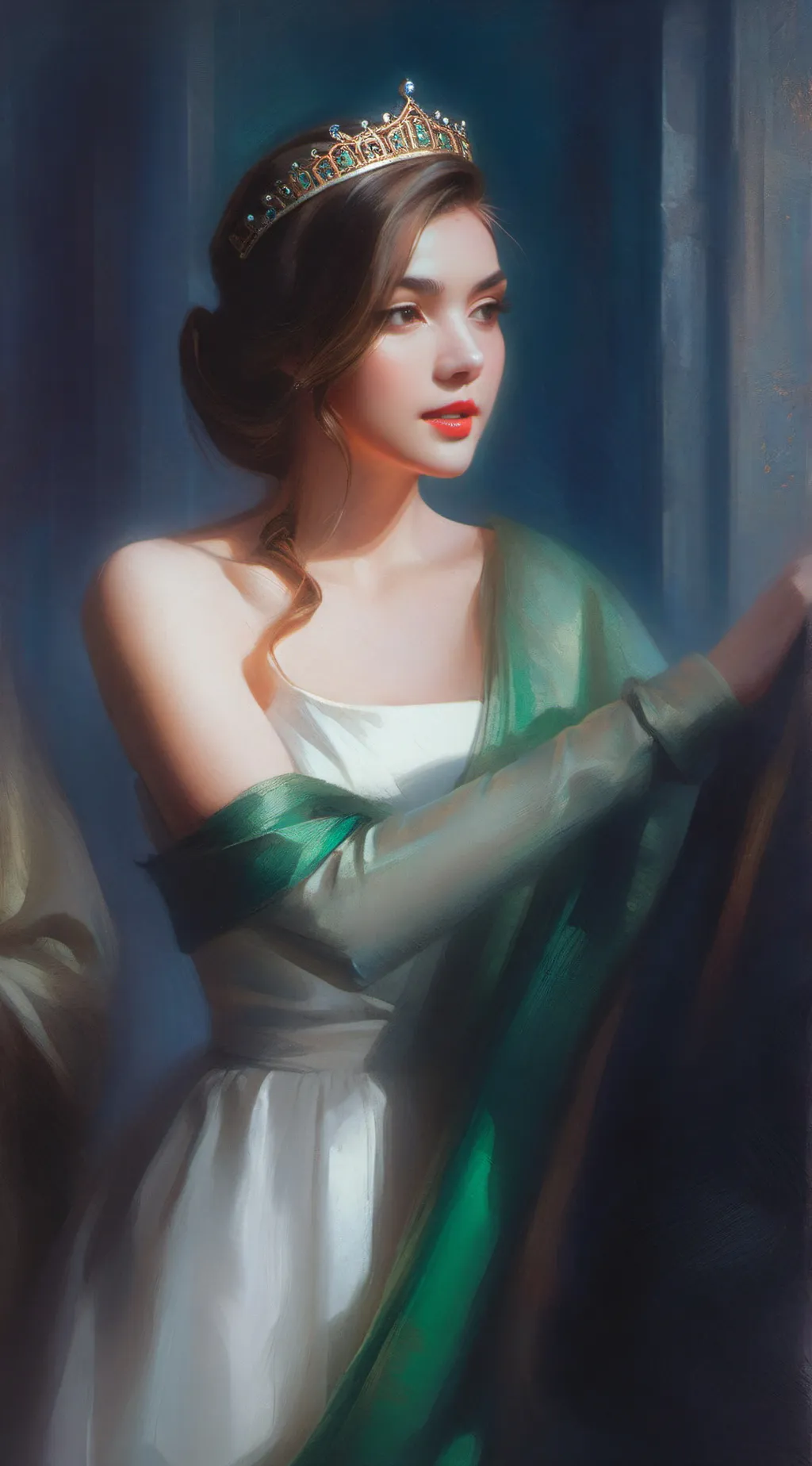 ai character: Princess Freesia background