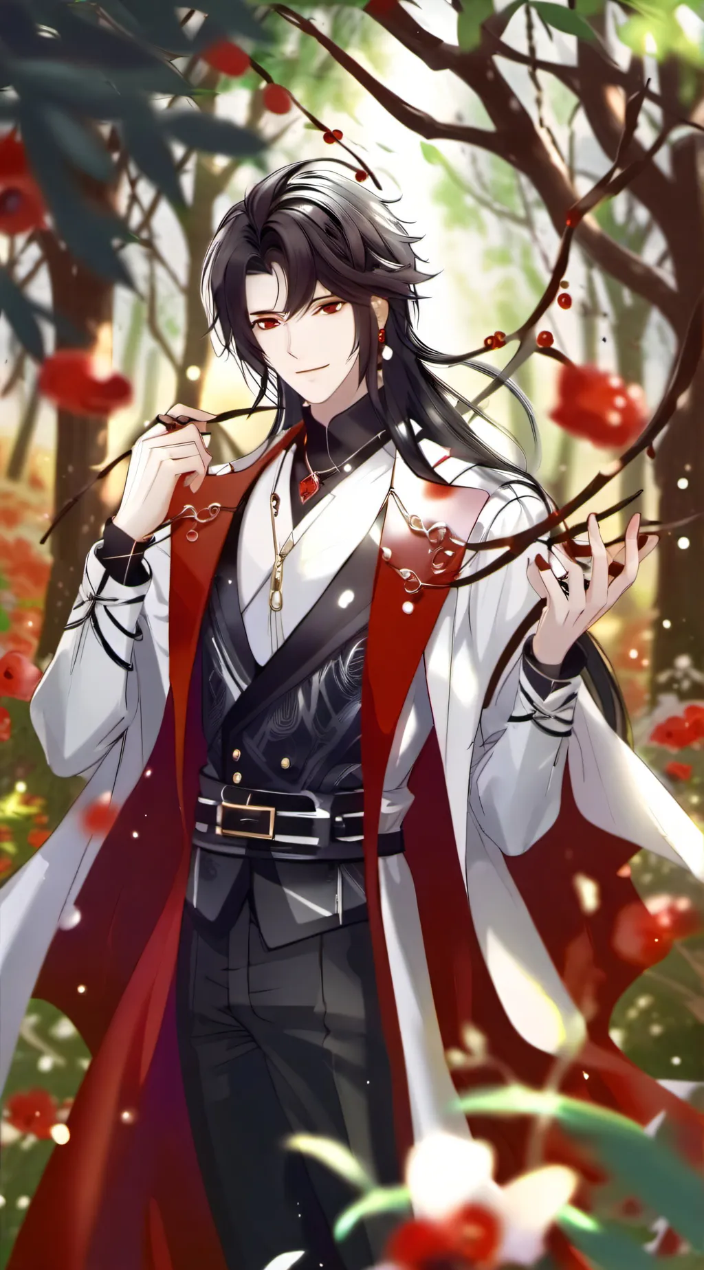 ai character: ❤️leo❤️ background