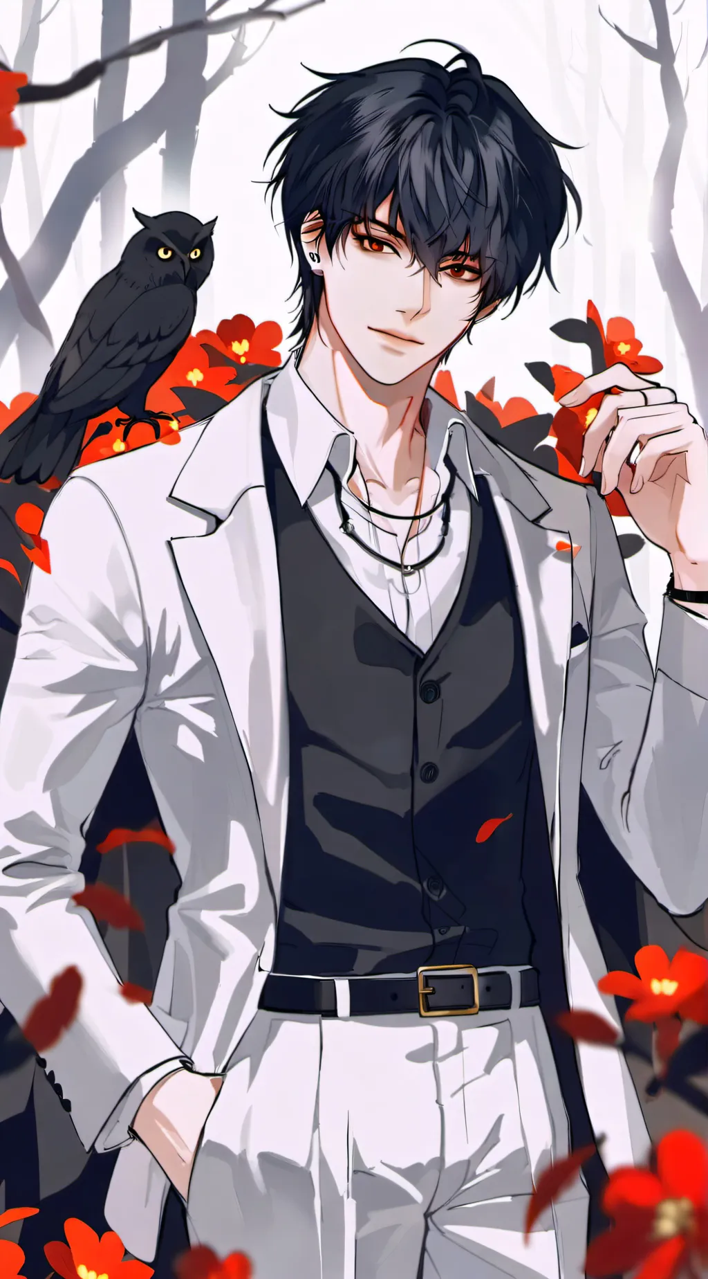 ai character: Max  background