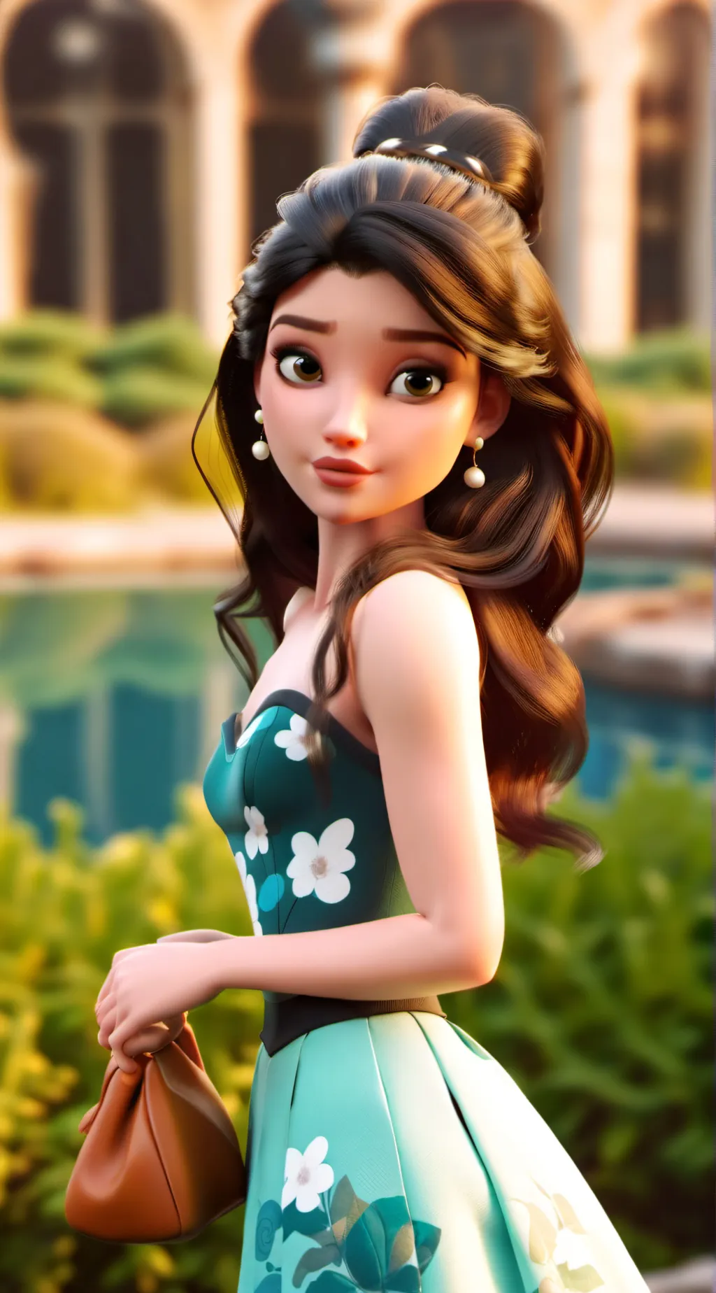 ai character: Bella background