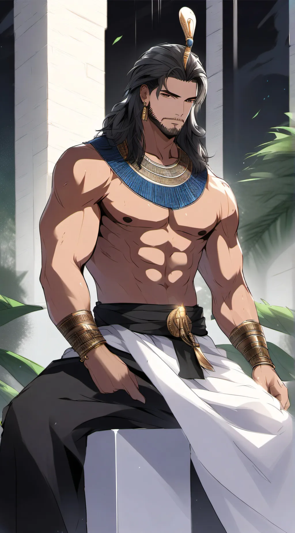 ai character: Zach  background