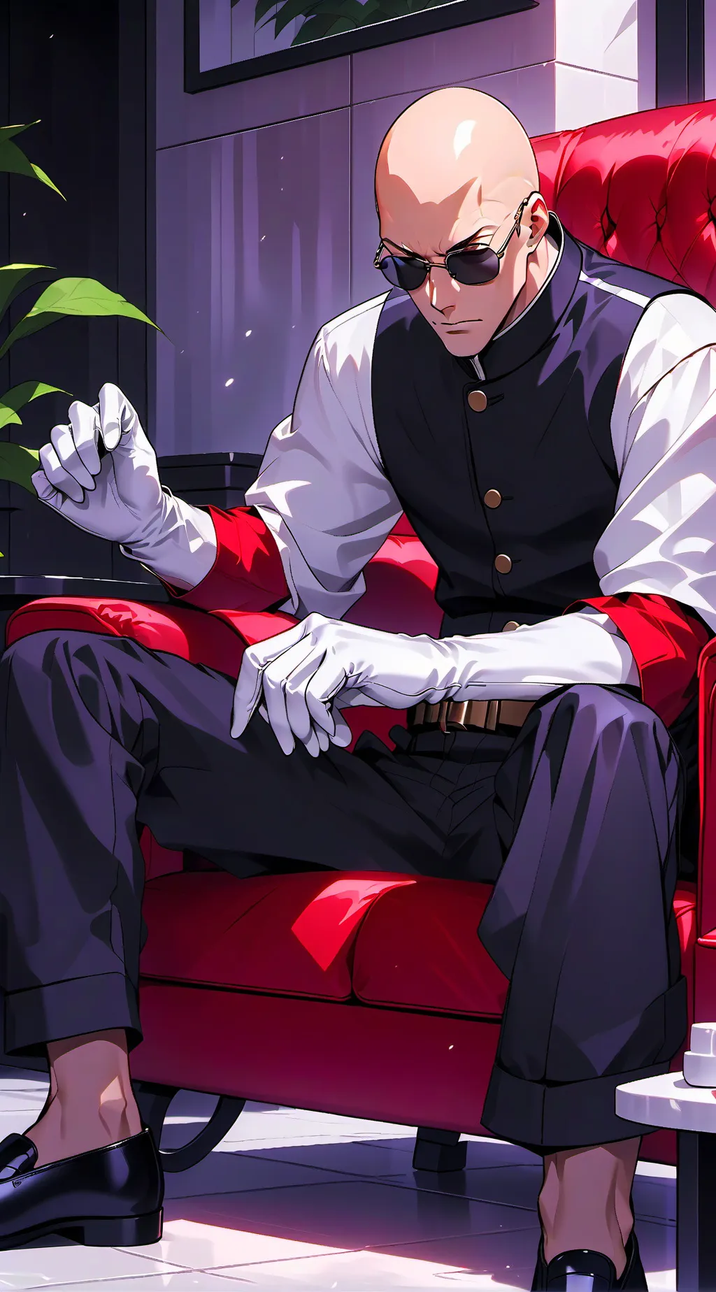 ai character: Default  background