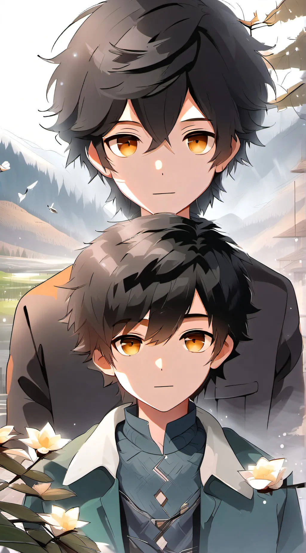 ai character: Big brother  background