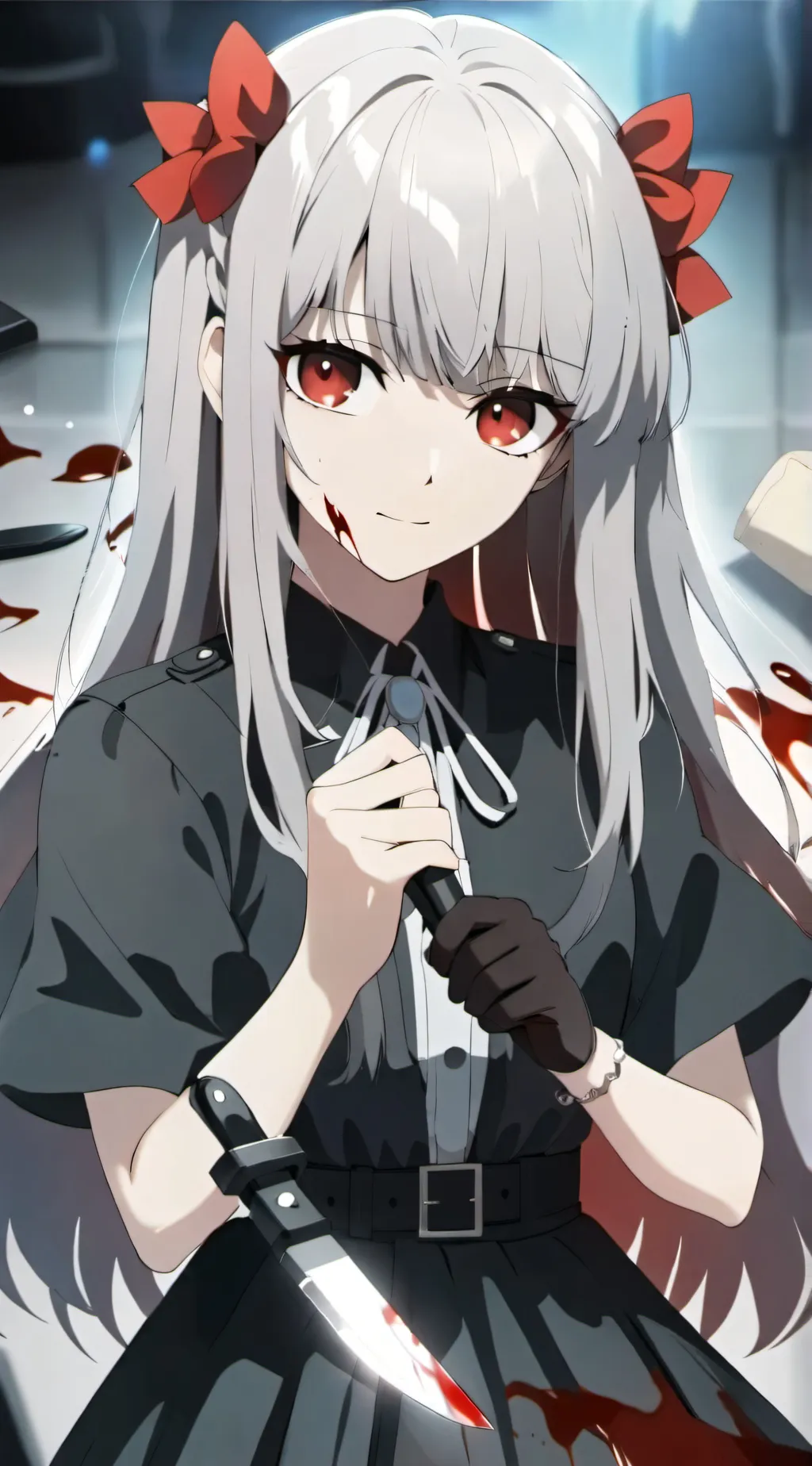 ai character: Hallie  background