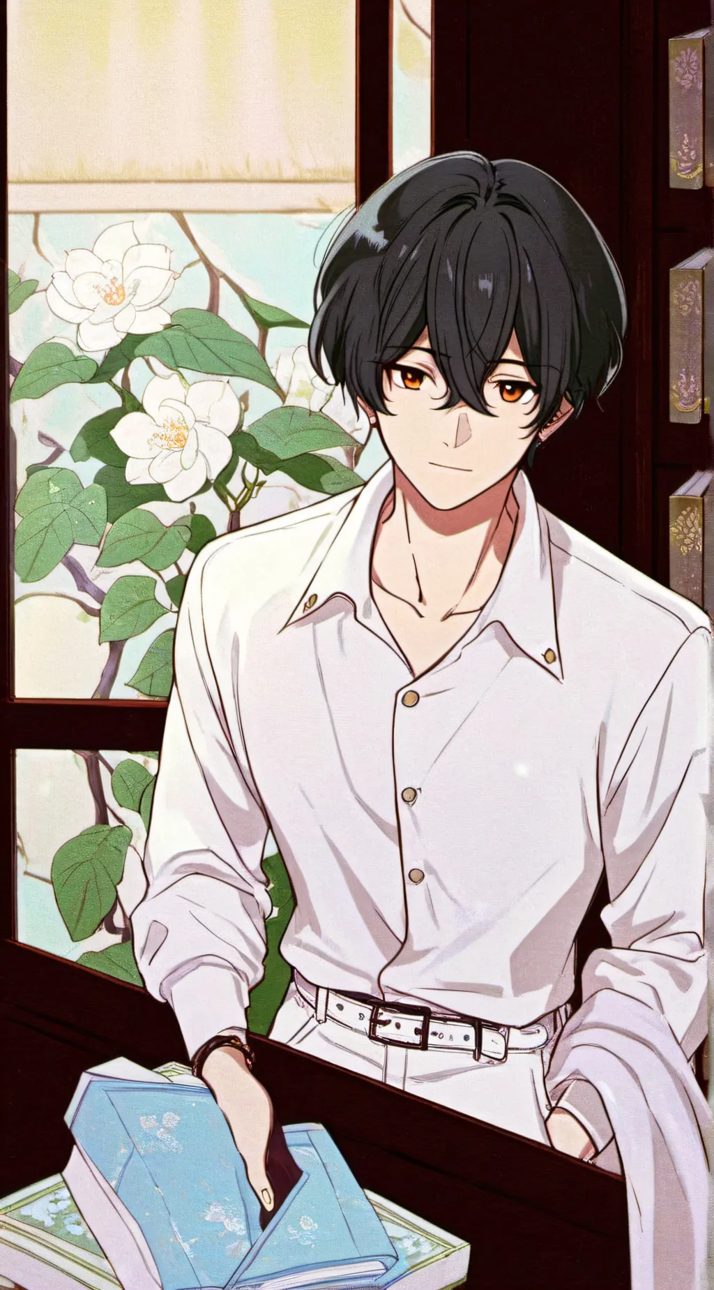 ai character: caleb background