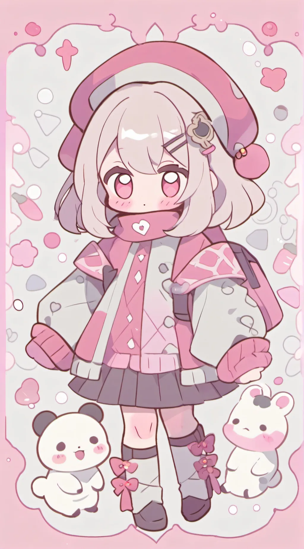 ai character: wally aus x fpe background