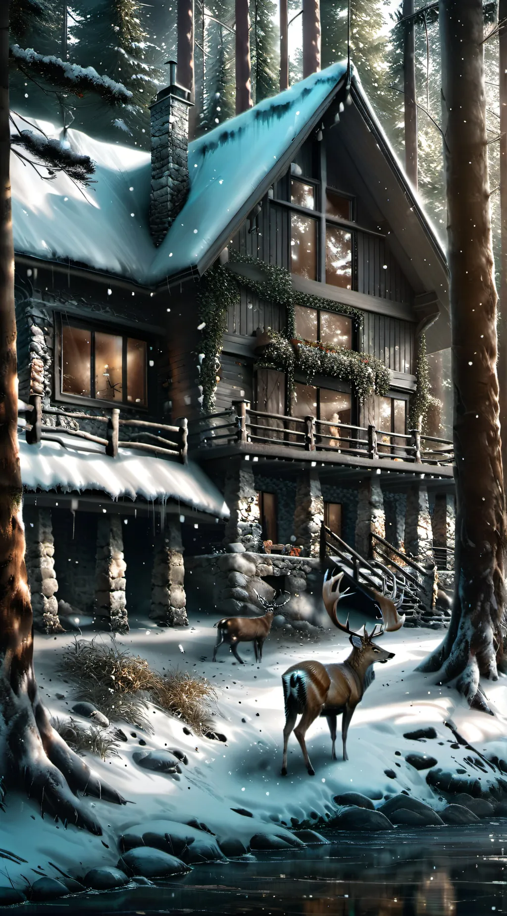 ai character: wendigos eclipse background