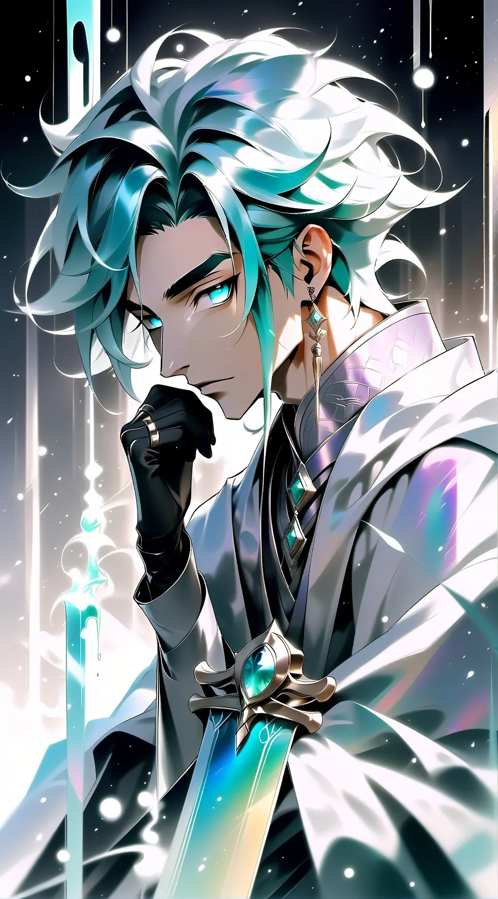 ai character: Hugo  background