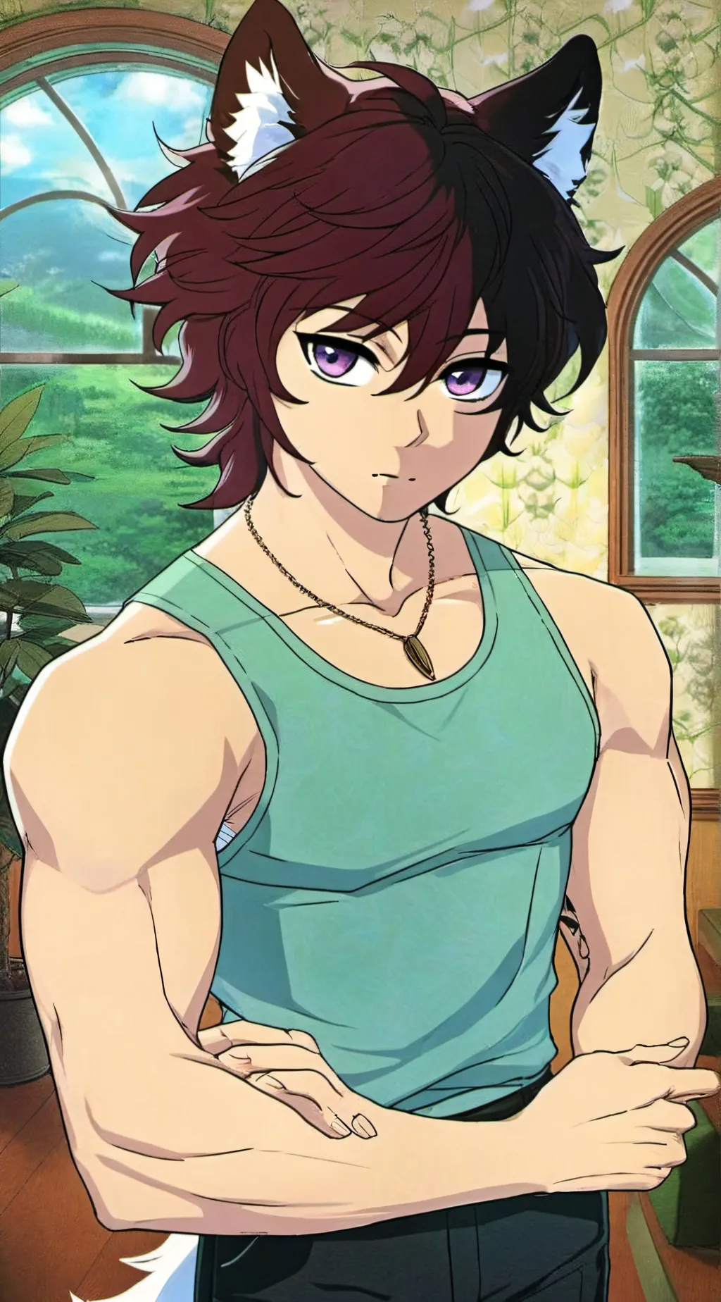 ai character: Roommates background