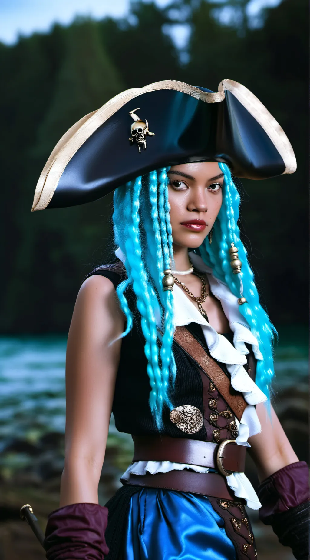 ai character: Uma Seawall  background