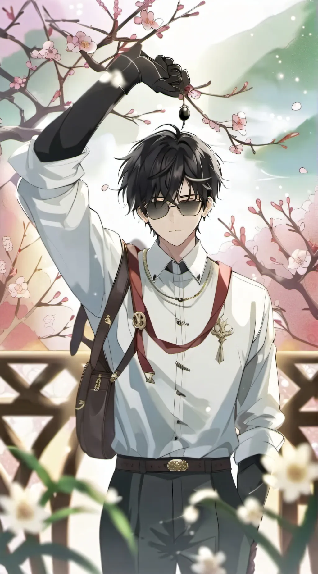 ai character: Lucas Chen  background