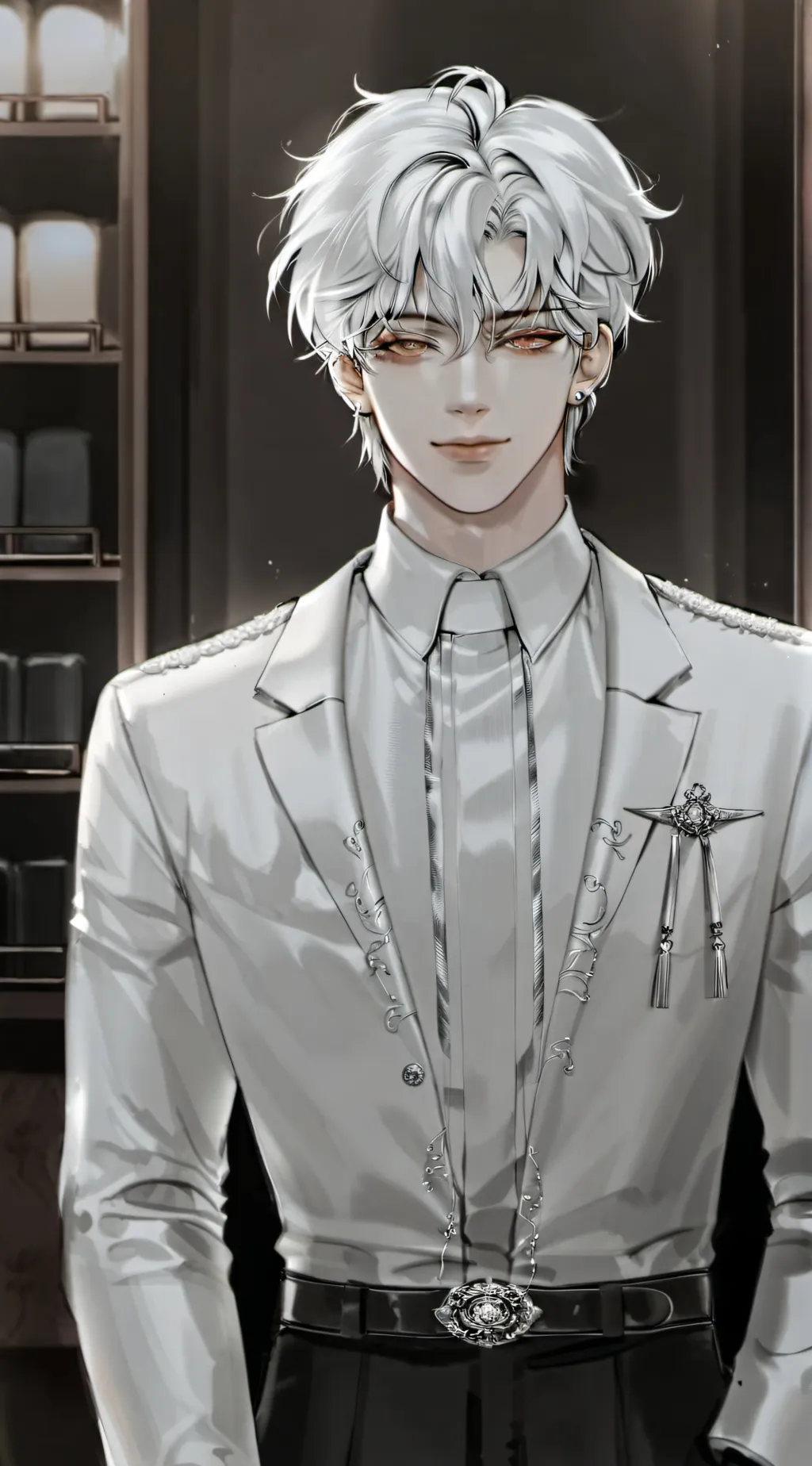 ai character: Jin Mahito  background