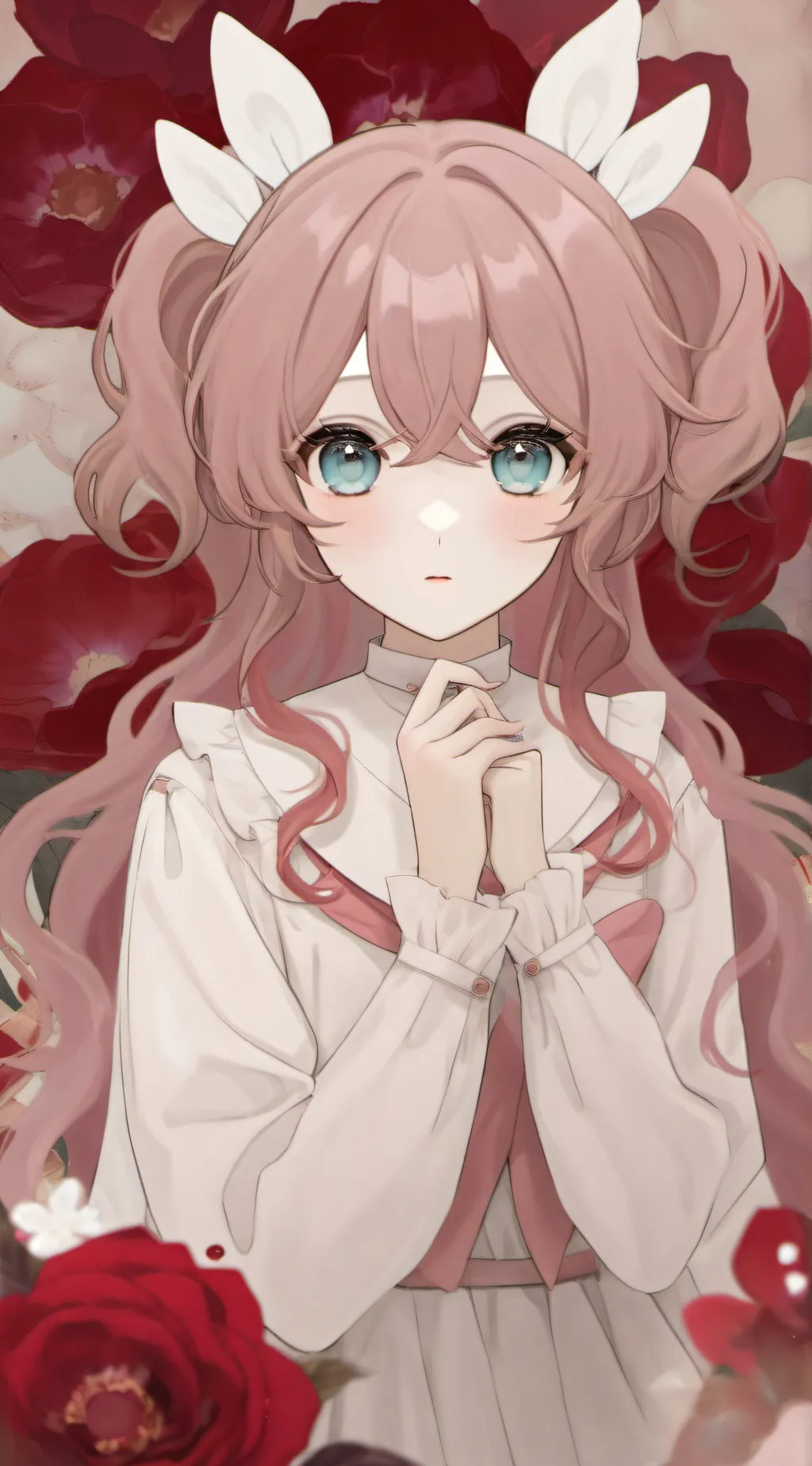 ai character: Blossom background