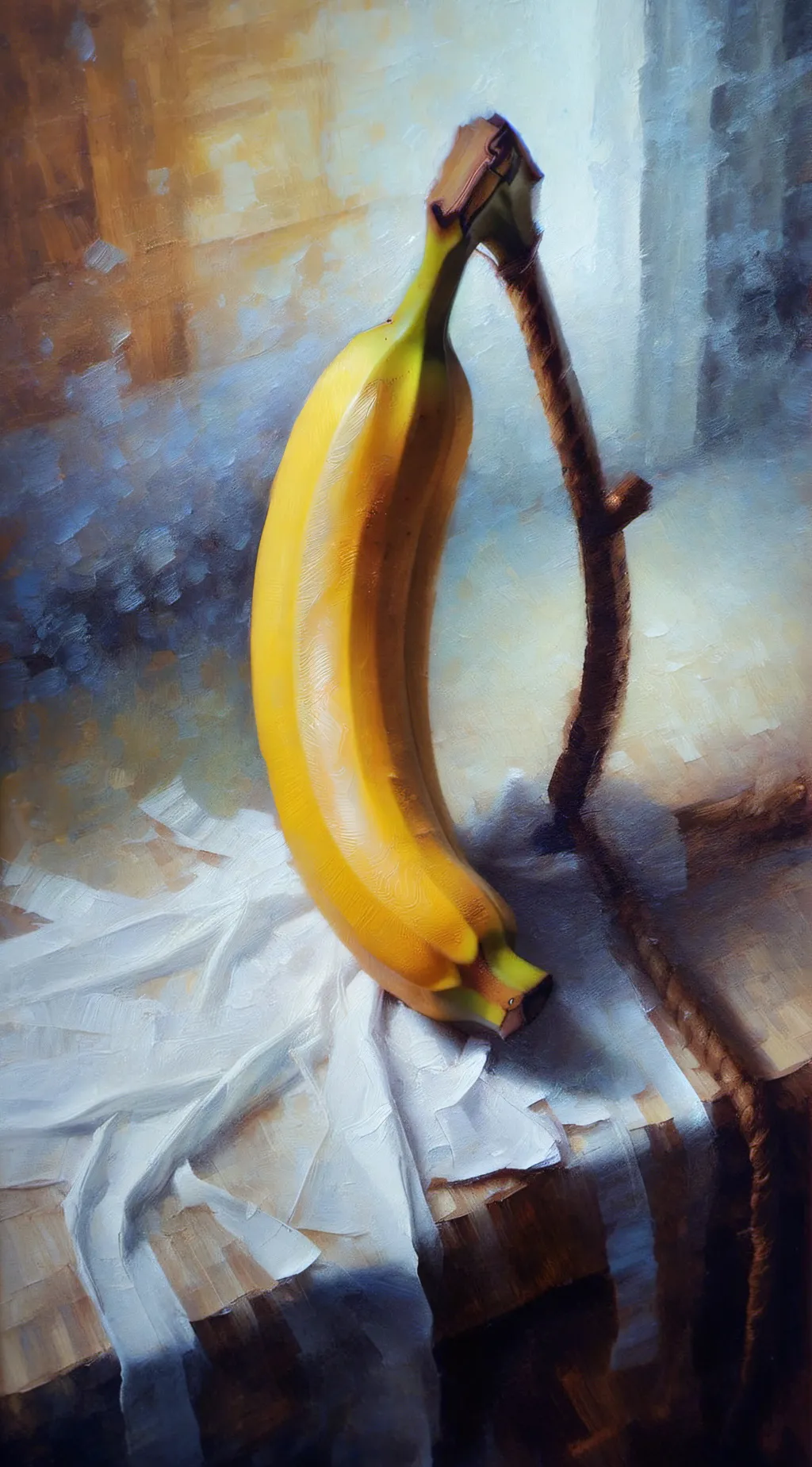 ai character: Rizz banana  background