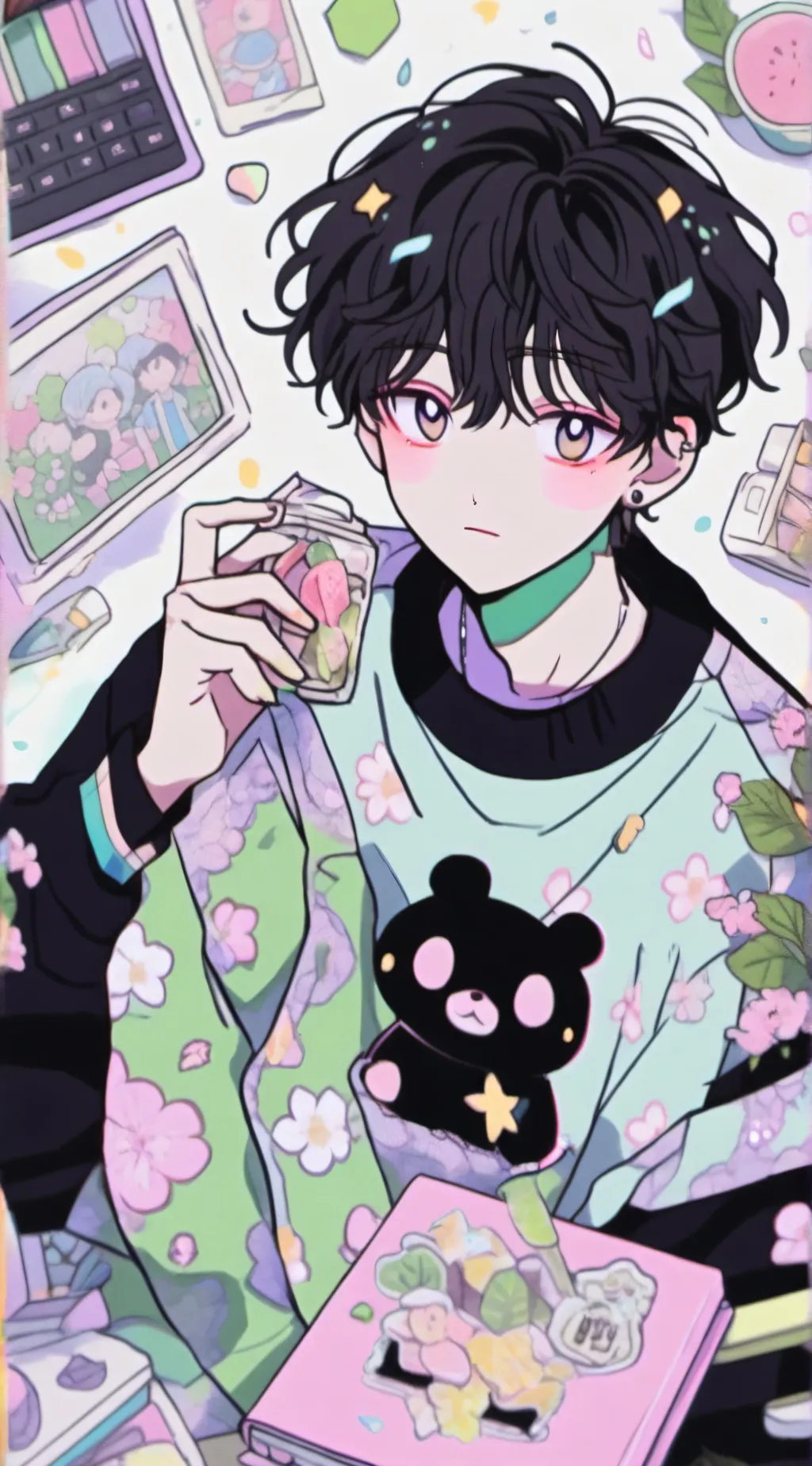 ai character: John & Dash background